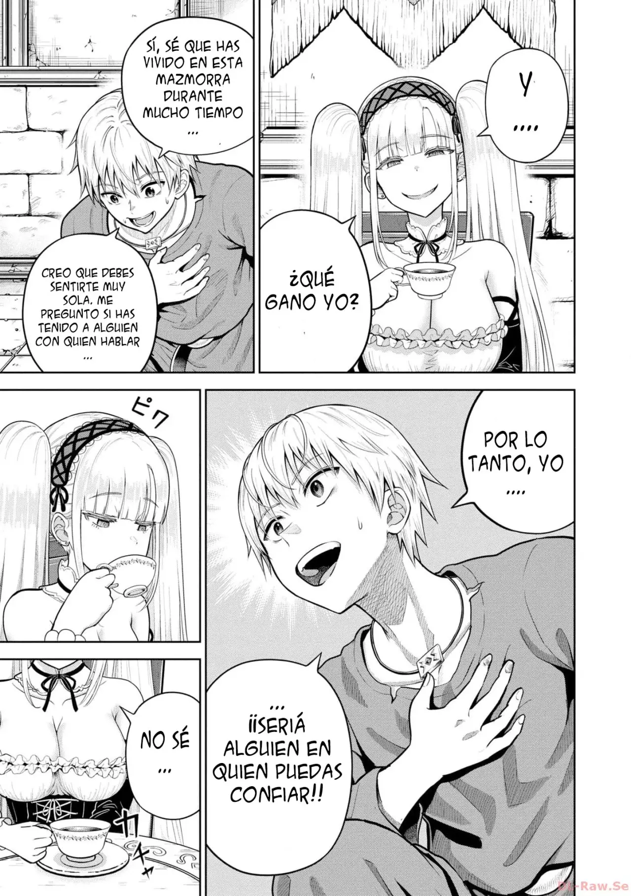 Dungeon ni Hisomu Yandere na Kanojo ni Ore wa Nando mo Korosareru Capítulo 9 - Página 10 en español