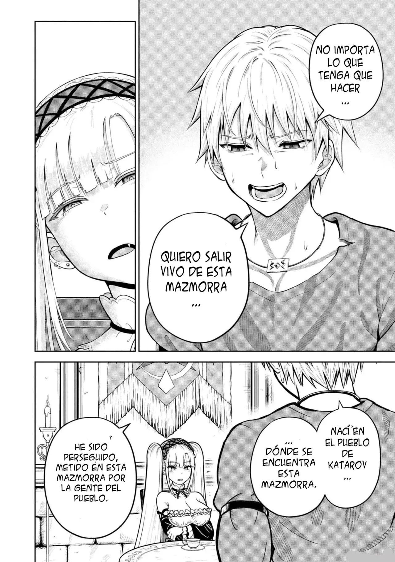 Dungeon ni Hisomu Yandere na Kanojo ni Ore wa Nando mo Korosareru Capítulo 9 - Página 15 en español