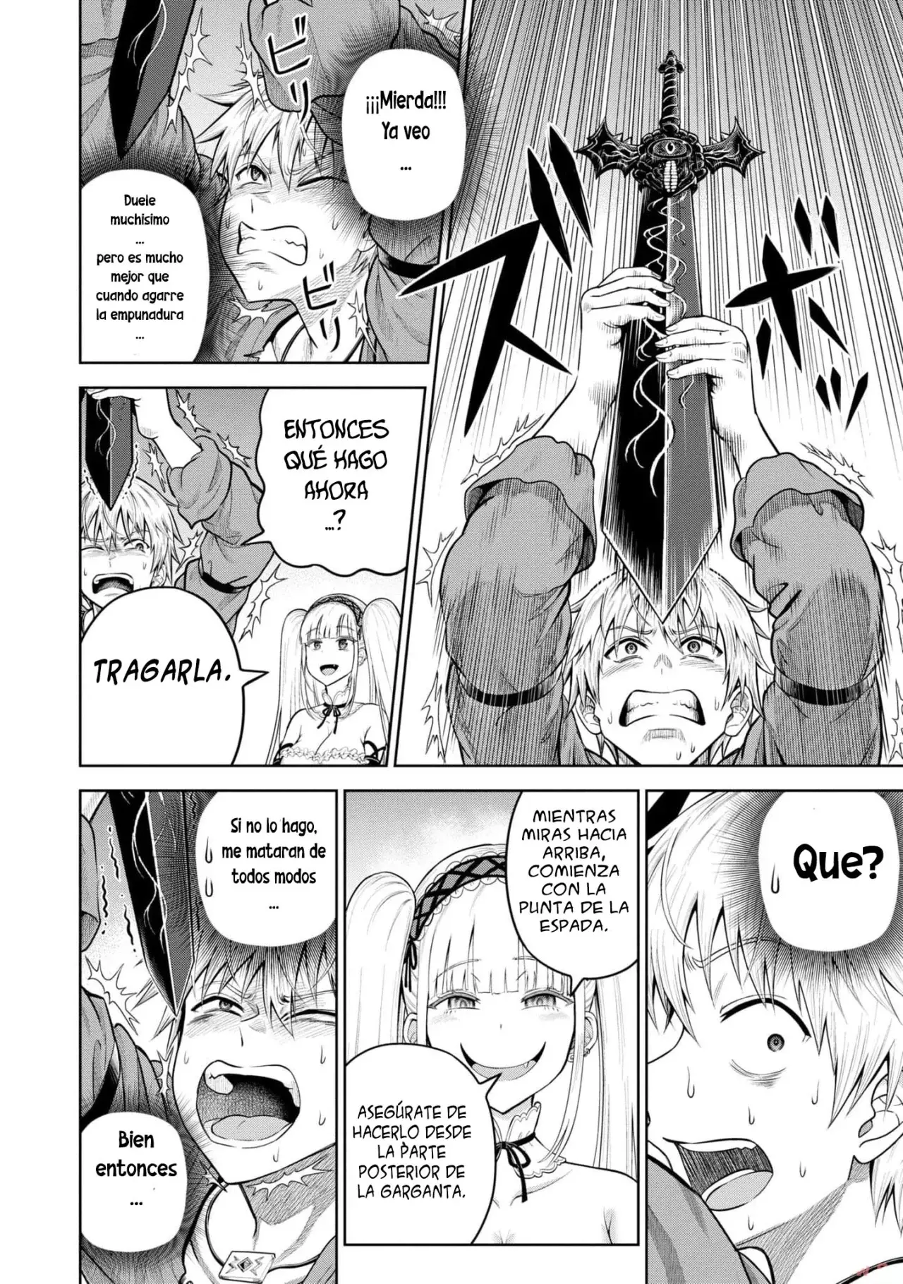 Dungeon ni Hisomu Yandere na Kanojo ni Ore wa Nando mo Korosareru Capítulo 9 - Página 25 en español