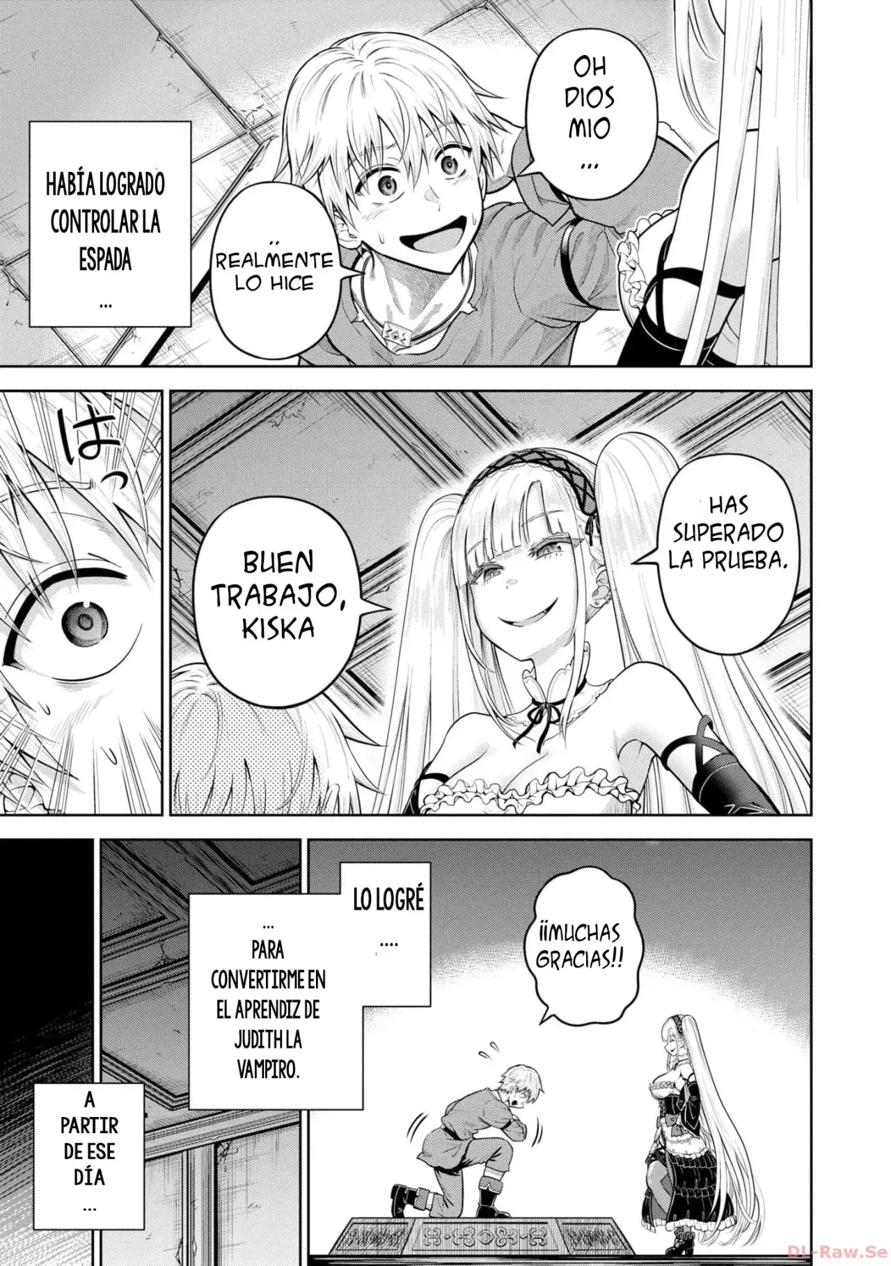 Dungeon ni Hisomu Yandere na Kanojo ni Ore wa Nando mo Korosareru Capítulo 9 - Página 34 en español