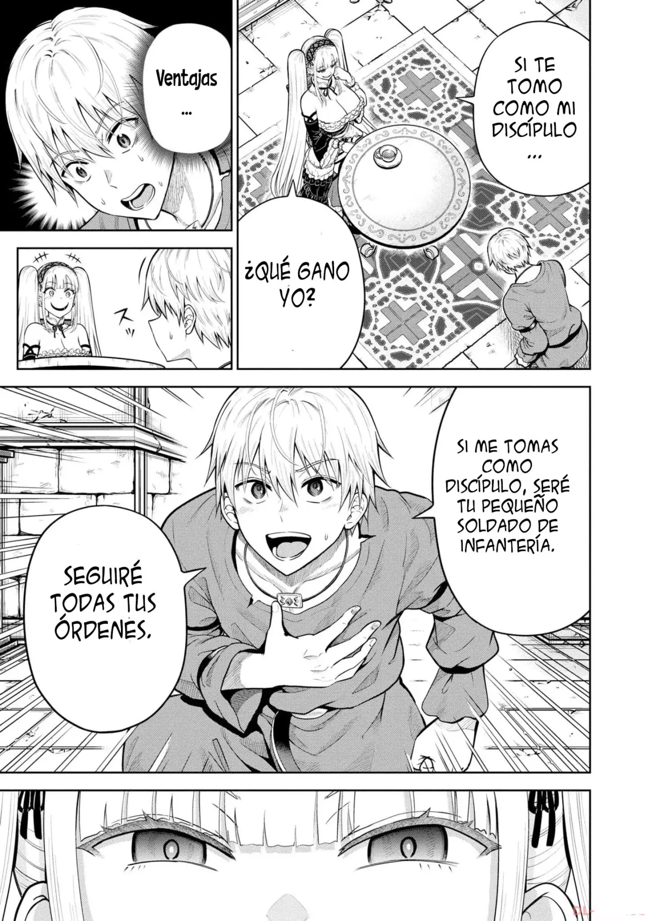 Dungeon ni Hisomu Yandere na Kanojo ni Ore wa Nando mo Korosareru Capítulo 9 - Página 6 en español