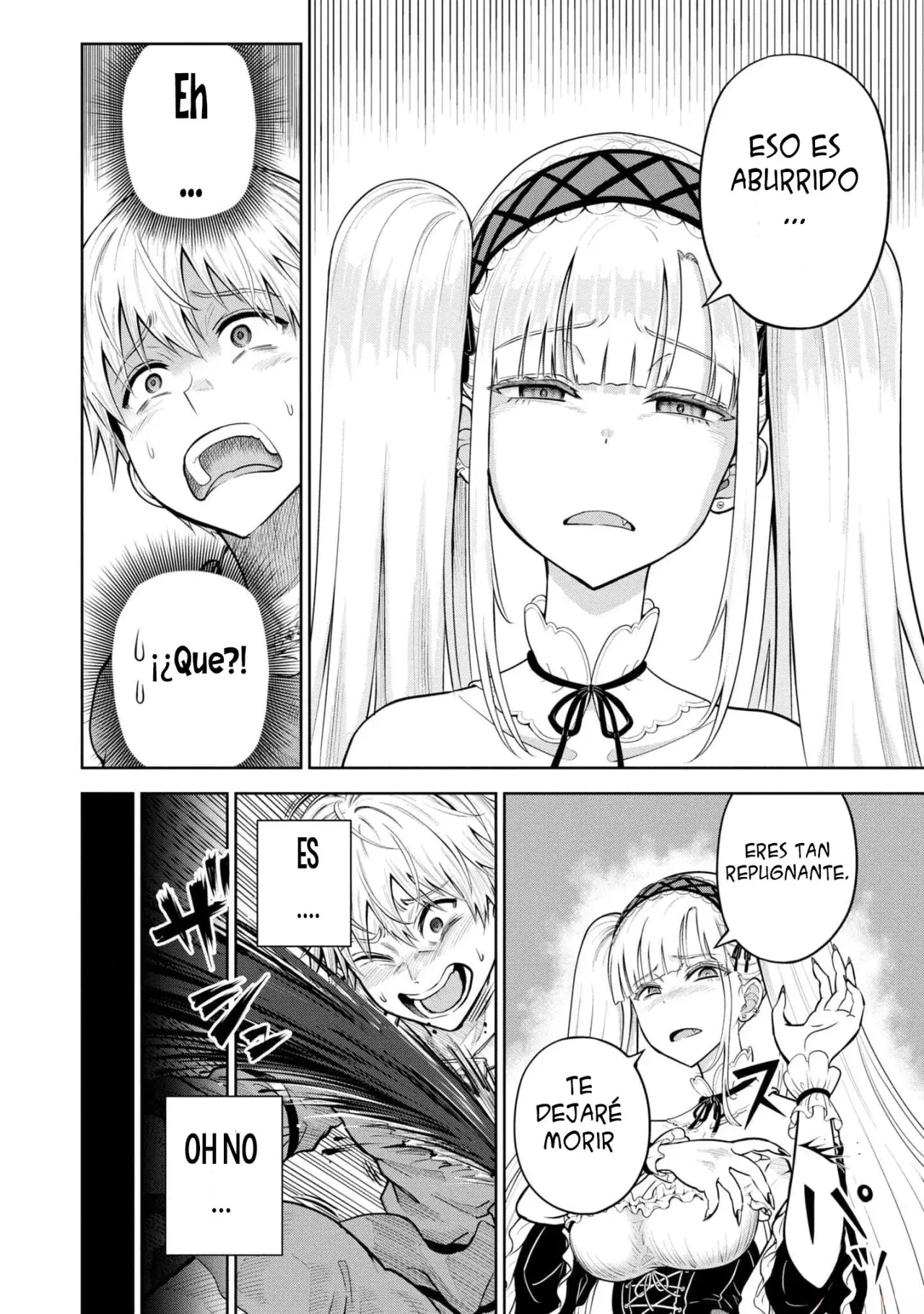 Dungeon ni Hisomu Yandere na Kanojo ni Ore wa Nando mo Korosareru Capítulo 9 - Página 7 en español