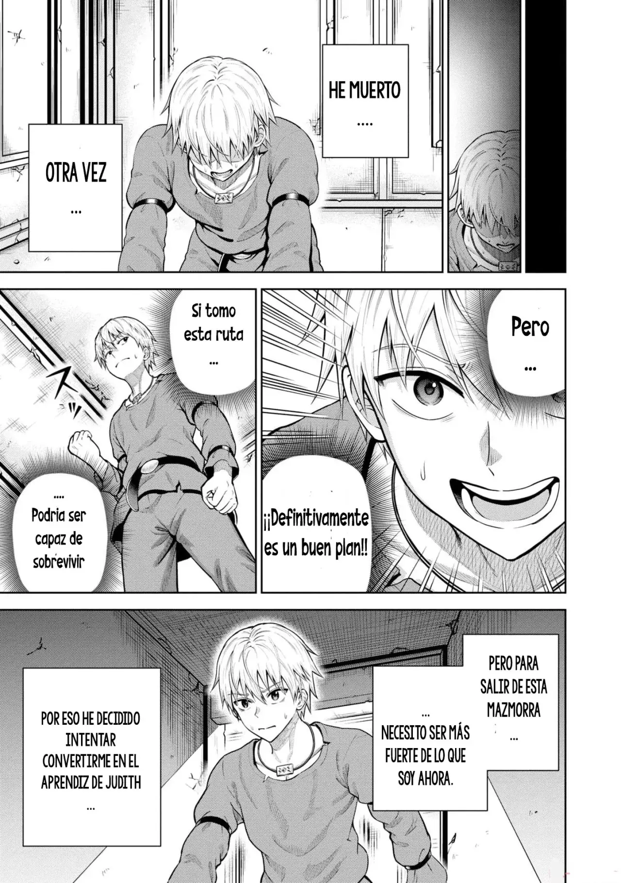 Dungeon ni Hisomu Yandere na Kanojo ni Ore wa Nando mo Korosareru Capítulo 9 - Página 8 en español
