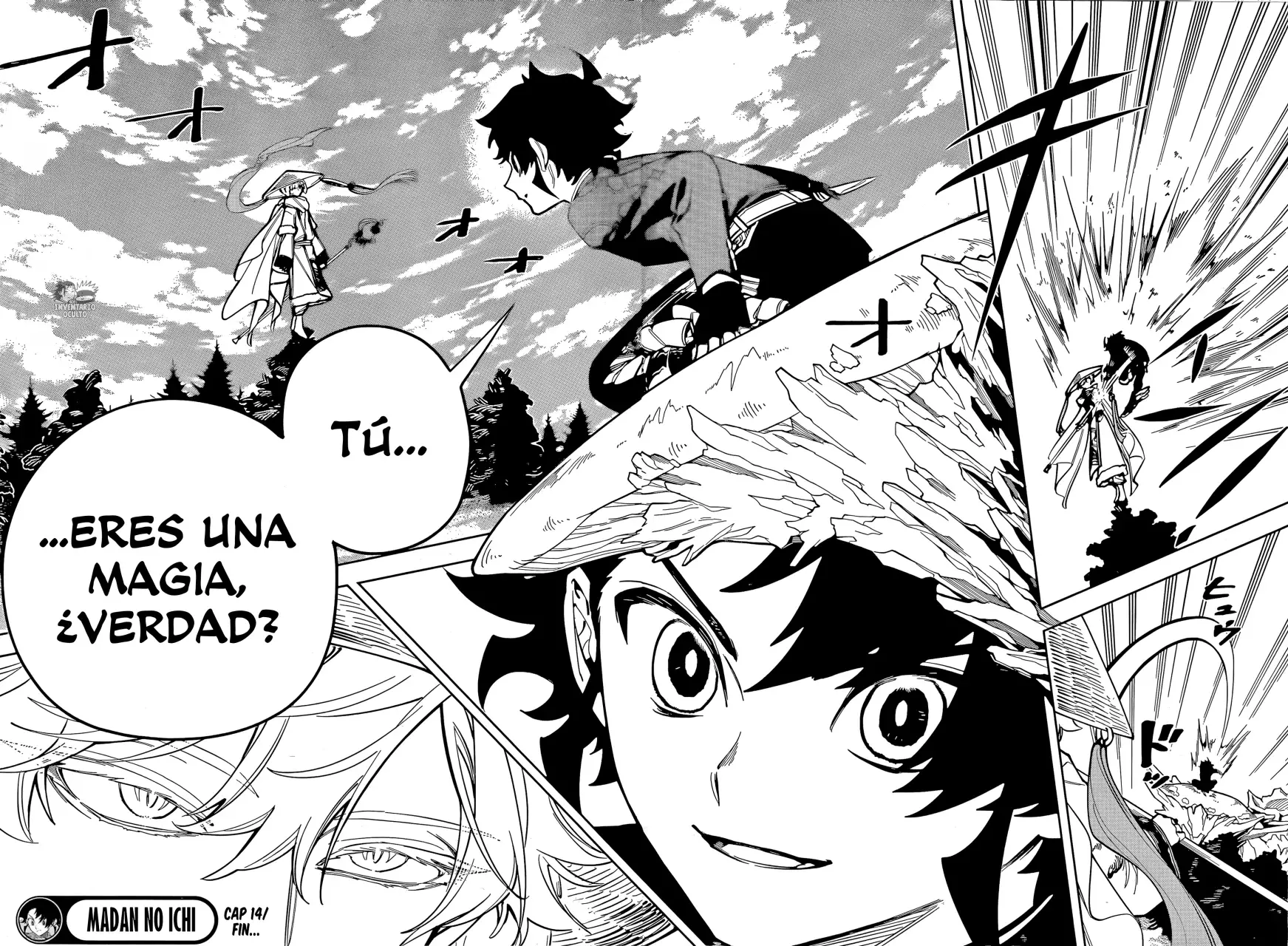 Madan no Ichi Capítulo 14 - Página 17 en español