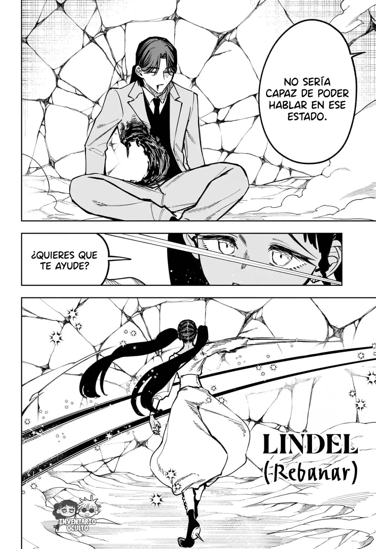 Madan no Ichi Capítulo 50 - Página 4 en español