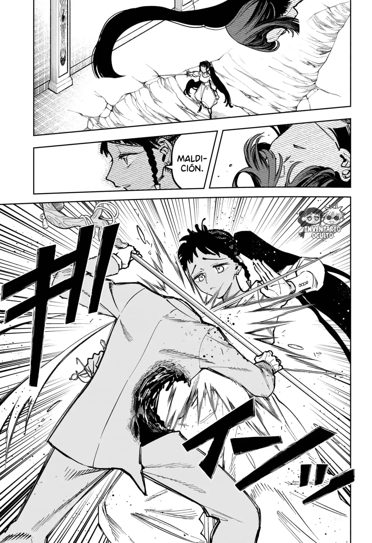 Madan no Ichi Capítulo 50 - Página 5 en español