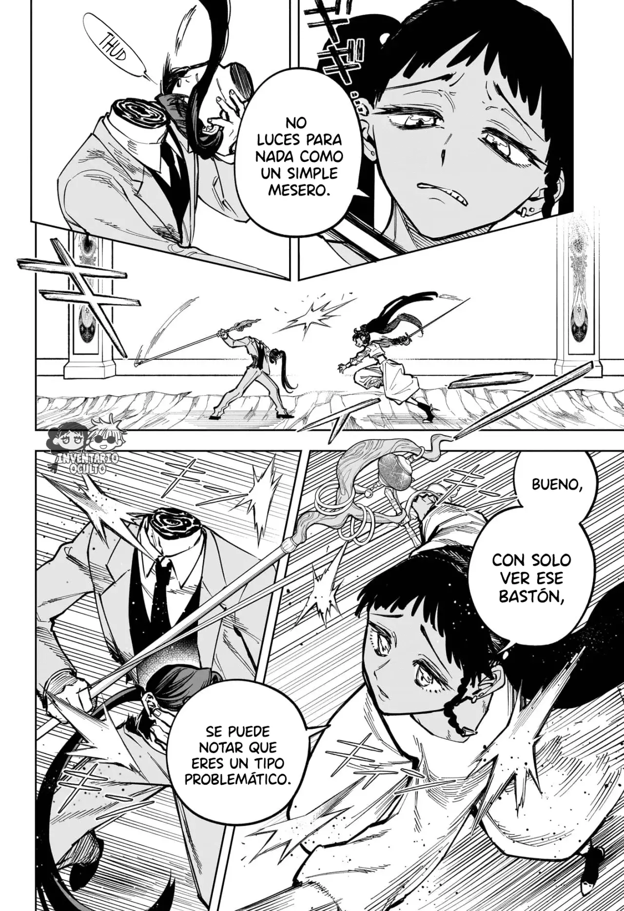Madan no Ichi Capítulo 50 - Página 6 en español