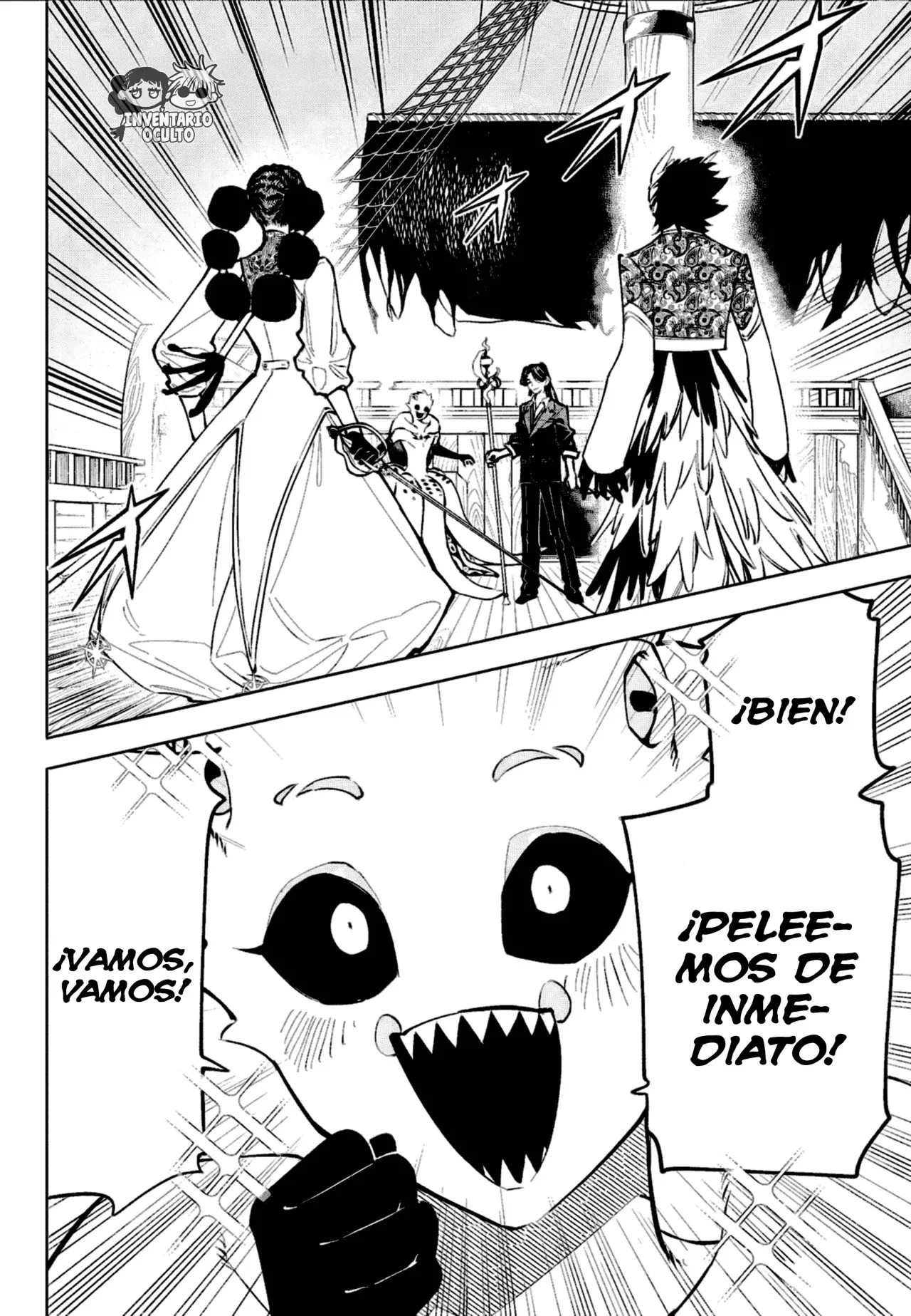 Madan no Ichi Capítulo 60 - Página 4 en español