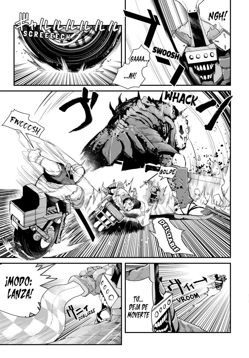 Tank Chair Capítulo 10 - Página 14 en español
