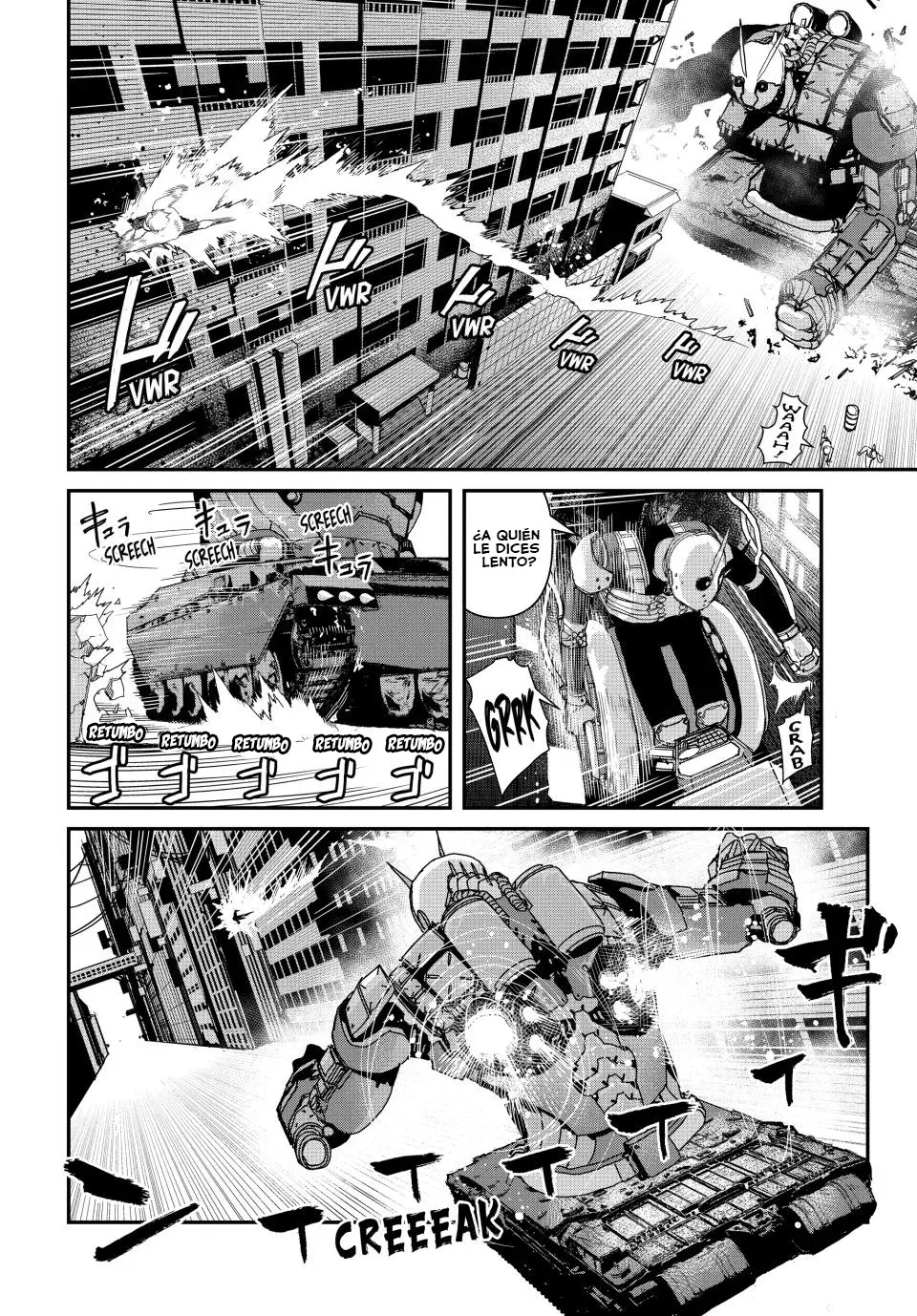 Tank Chair Capítulo 17 - Página 10 en español