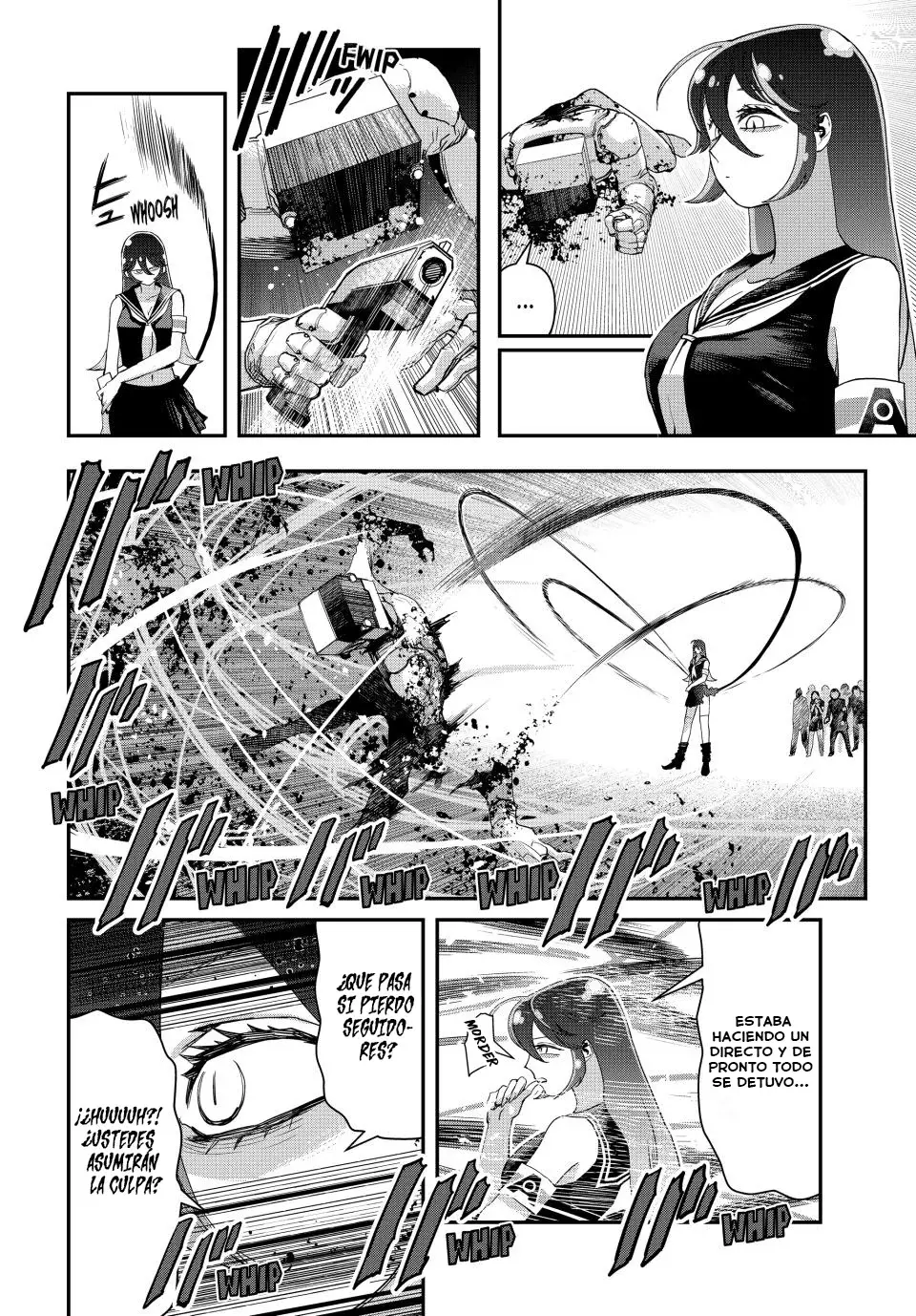 Tank Chair Capítulo 25 - Página 8 en español