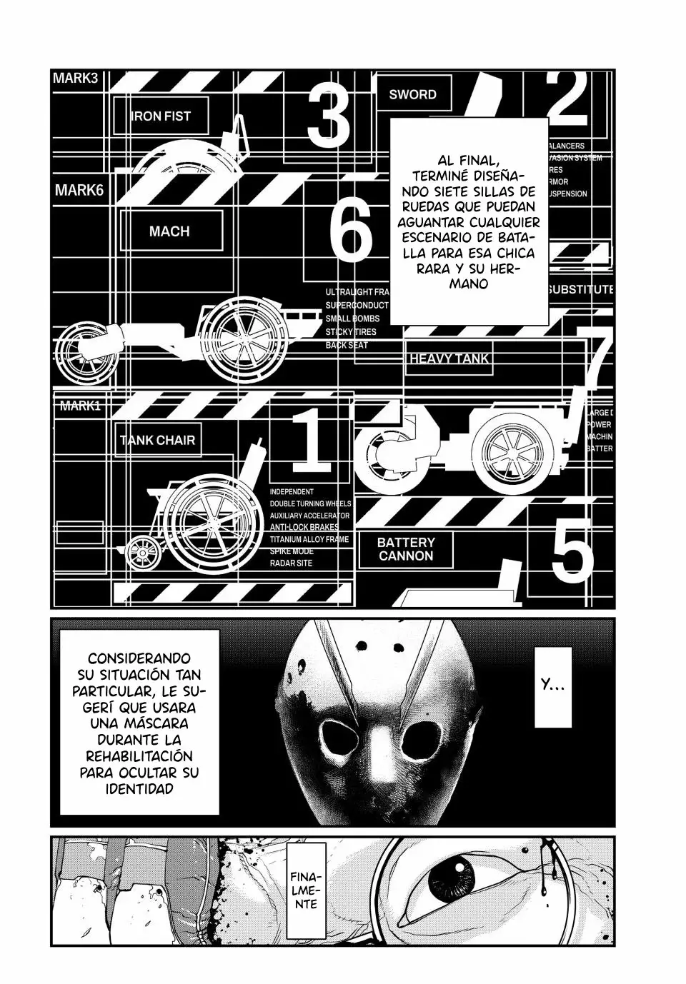 Tank Chair Capítulo 9 - Página 15 en español