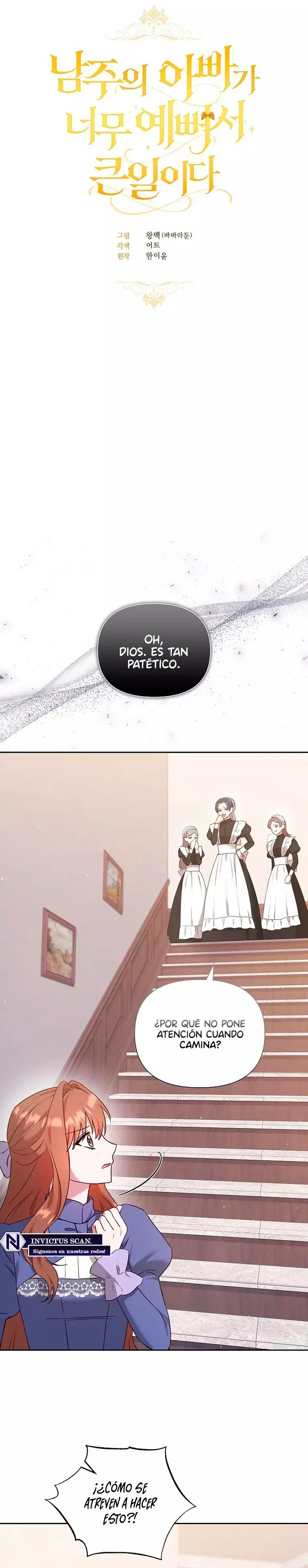 Es un gran problema porque el padre del protagonista es muy lindo Capítulo 31 - Página 14 en español