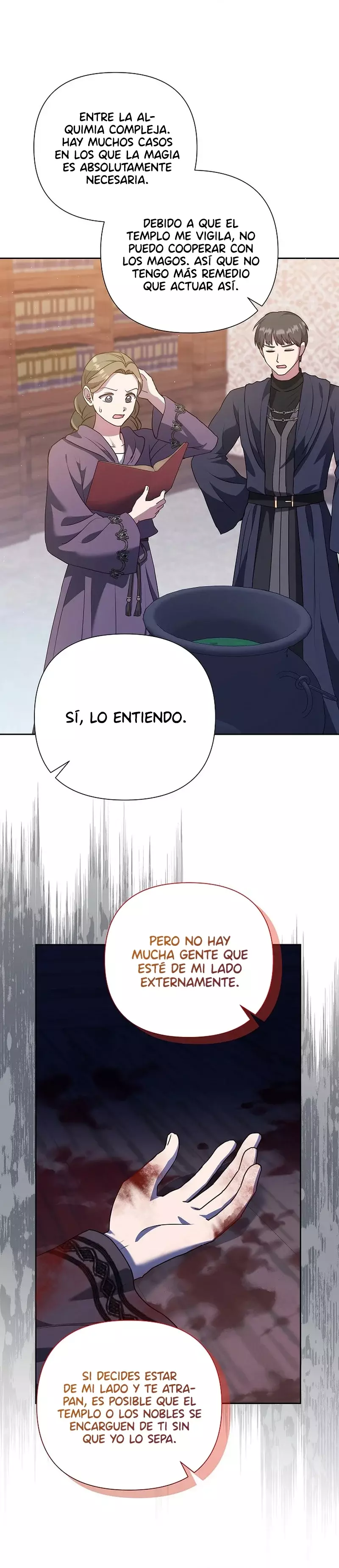 Es un gran problema porque el padre del protagonista es muy lindo Capítulo 43 - Página 33 en español