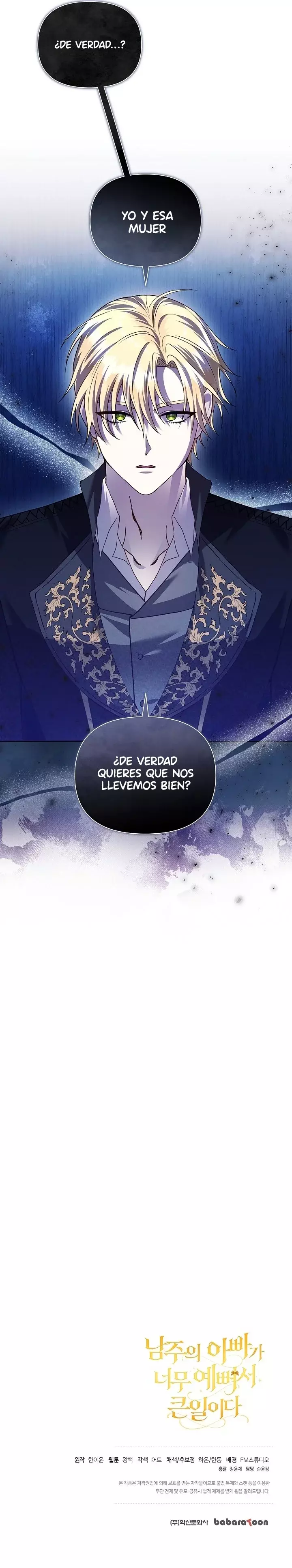 Es un gran problema porque el padre del protagonista es muy lindo Capítulo 9 - Página 29 en español
