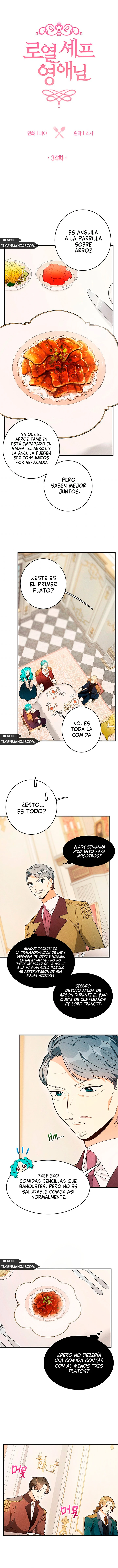La Joven Chef Real Capítulo 34 - Página 3 en español
