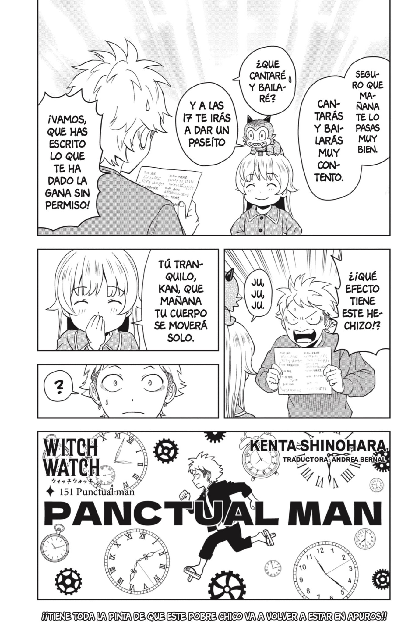 Witch Watch Capítulo 151 - Página 5 en español