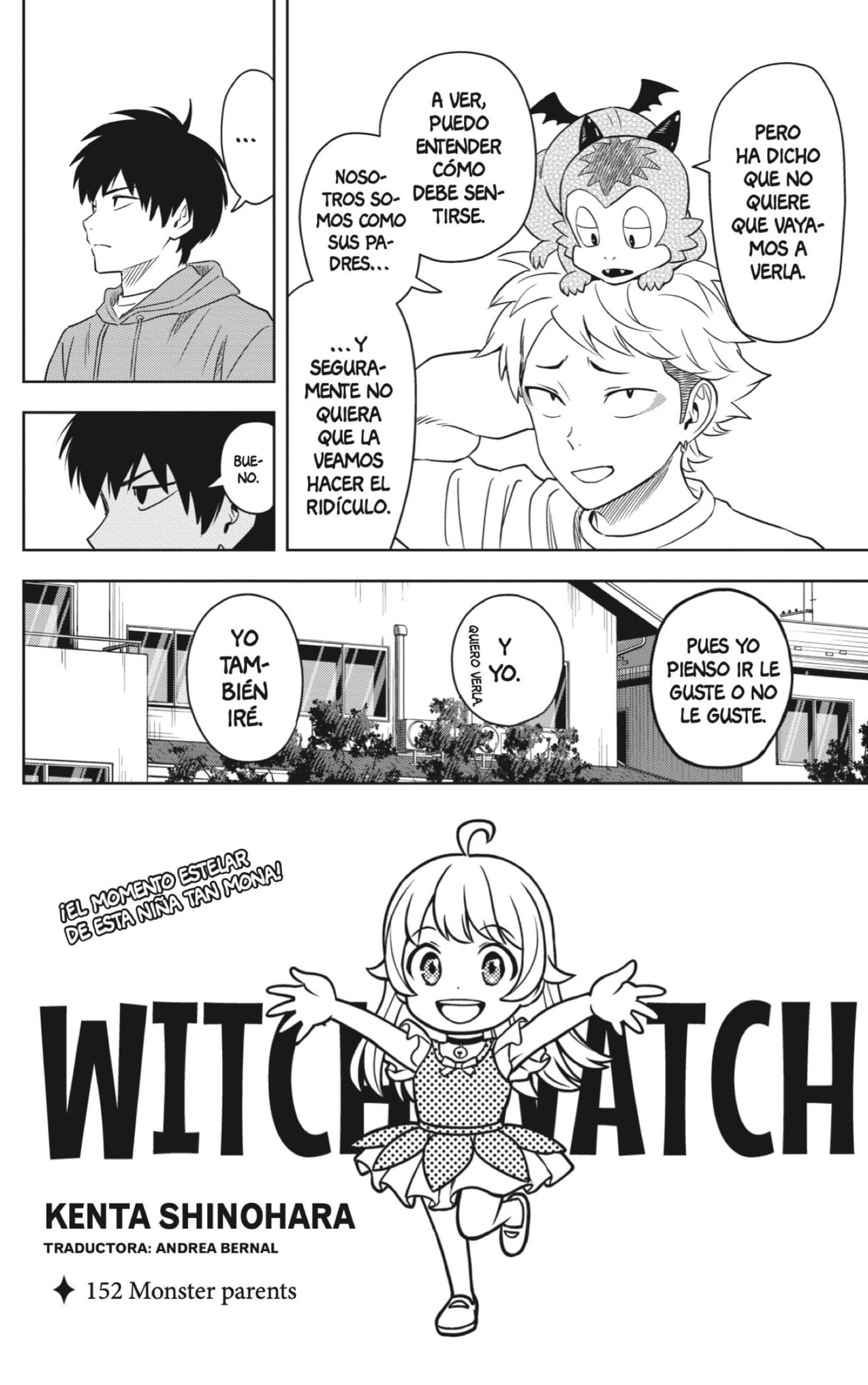 Witch Watch Capítulo 152 - Página 4 en español