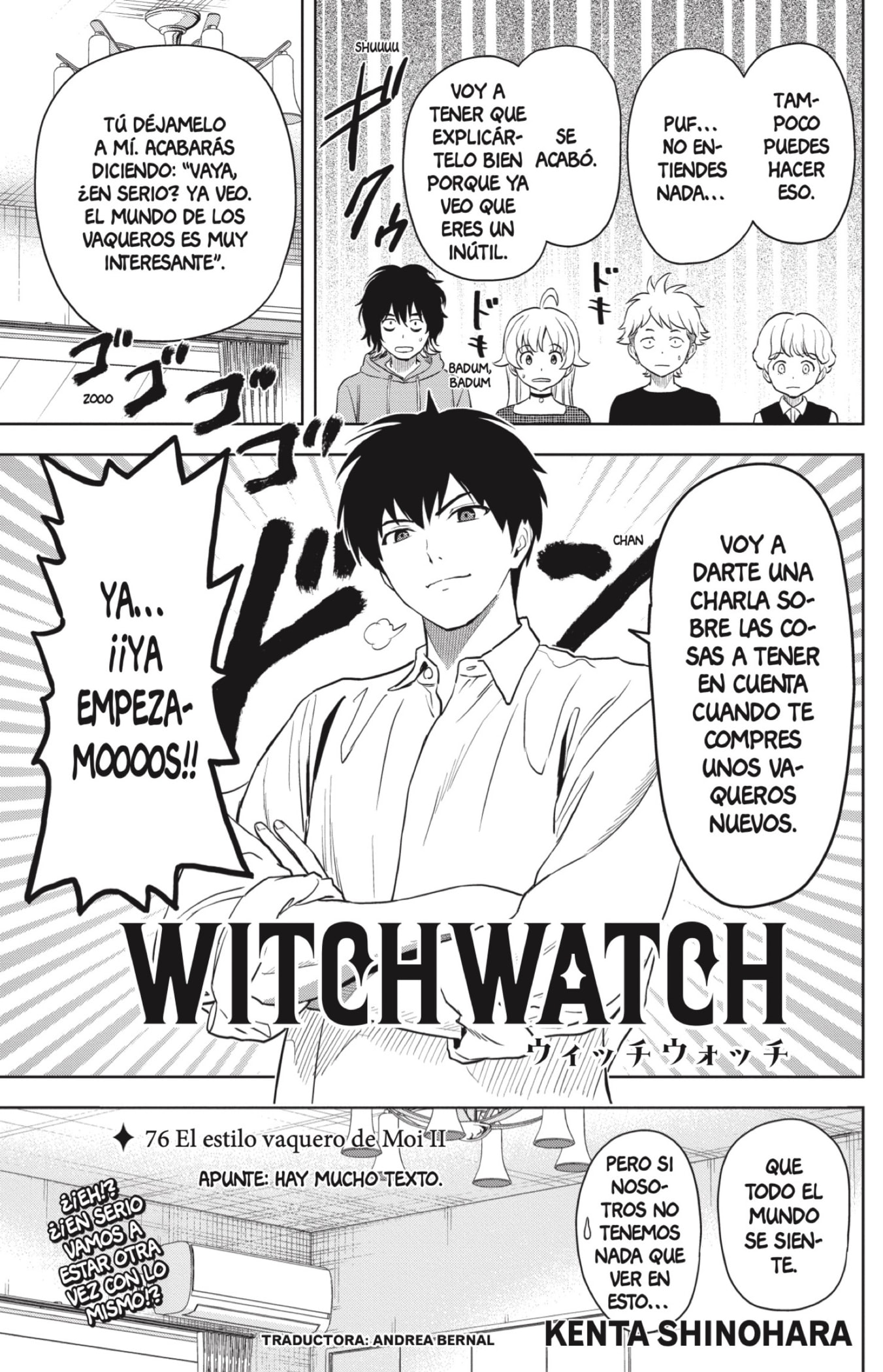 Witch Watch Capítulo 76 - Página 3 en español