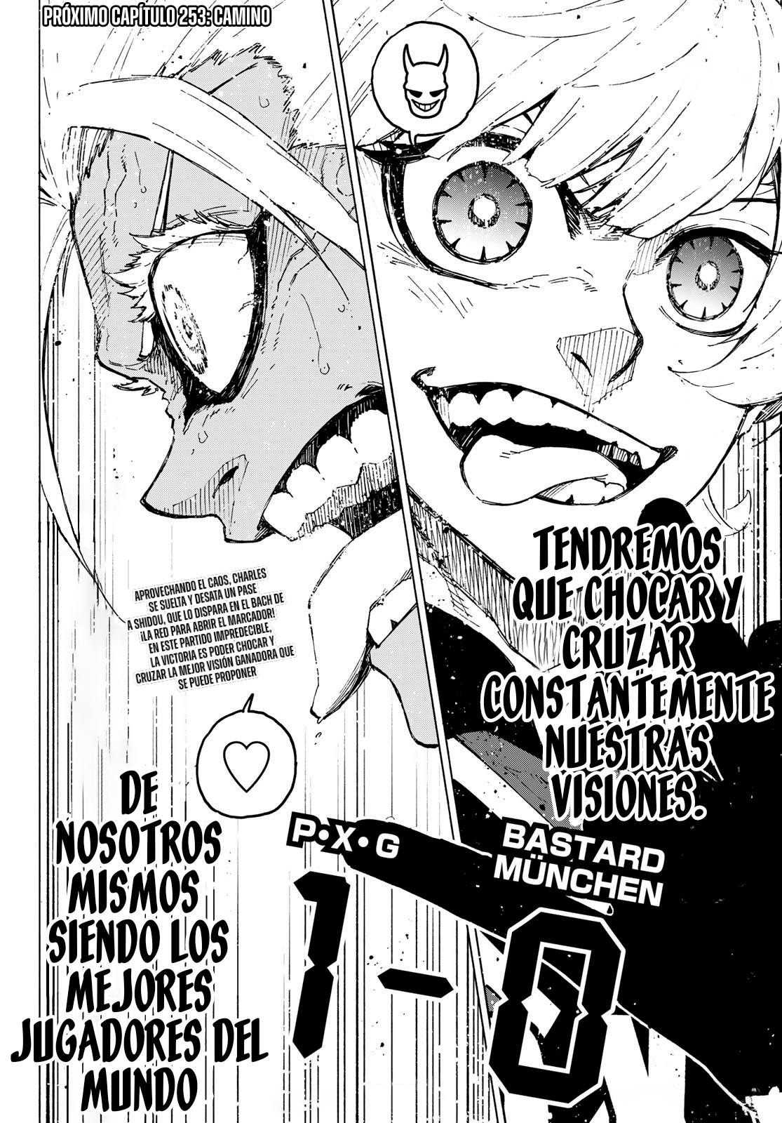 Blue Lock Capítulo 252 - Página 17 en español