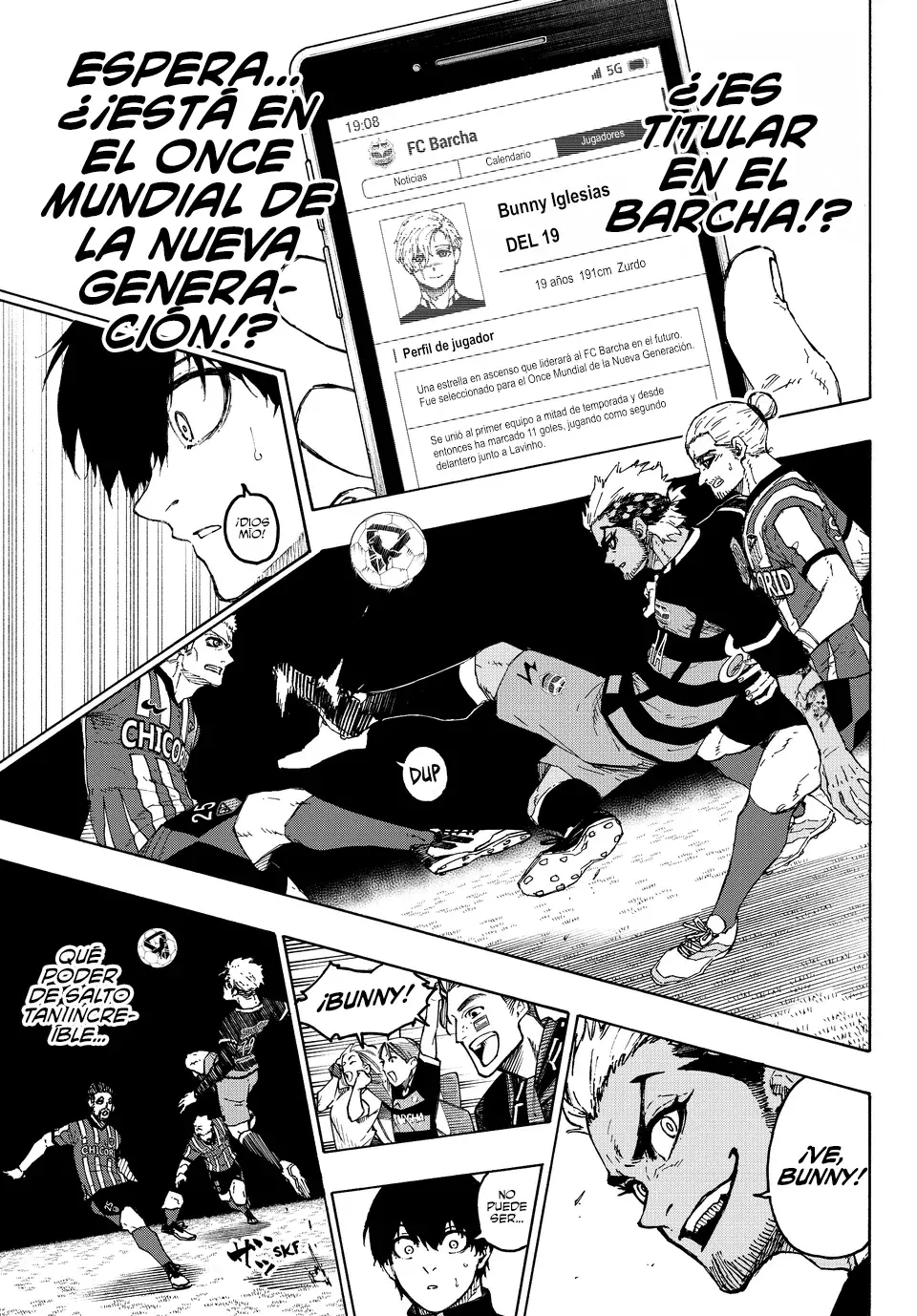 Blue Lock Capítulo 307 - Página 21 en español