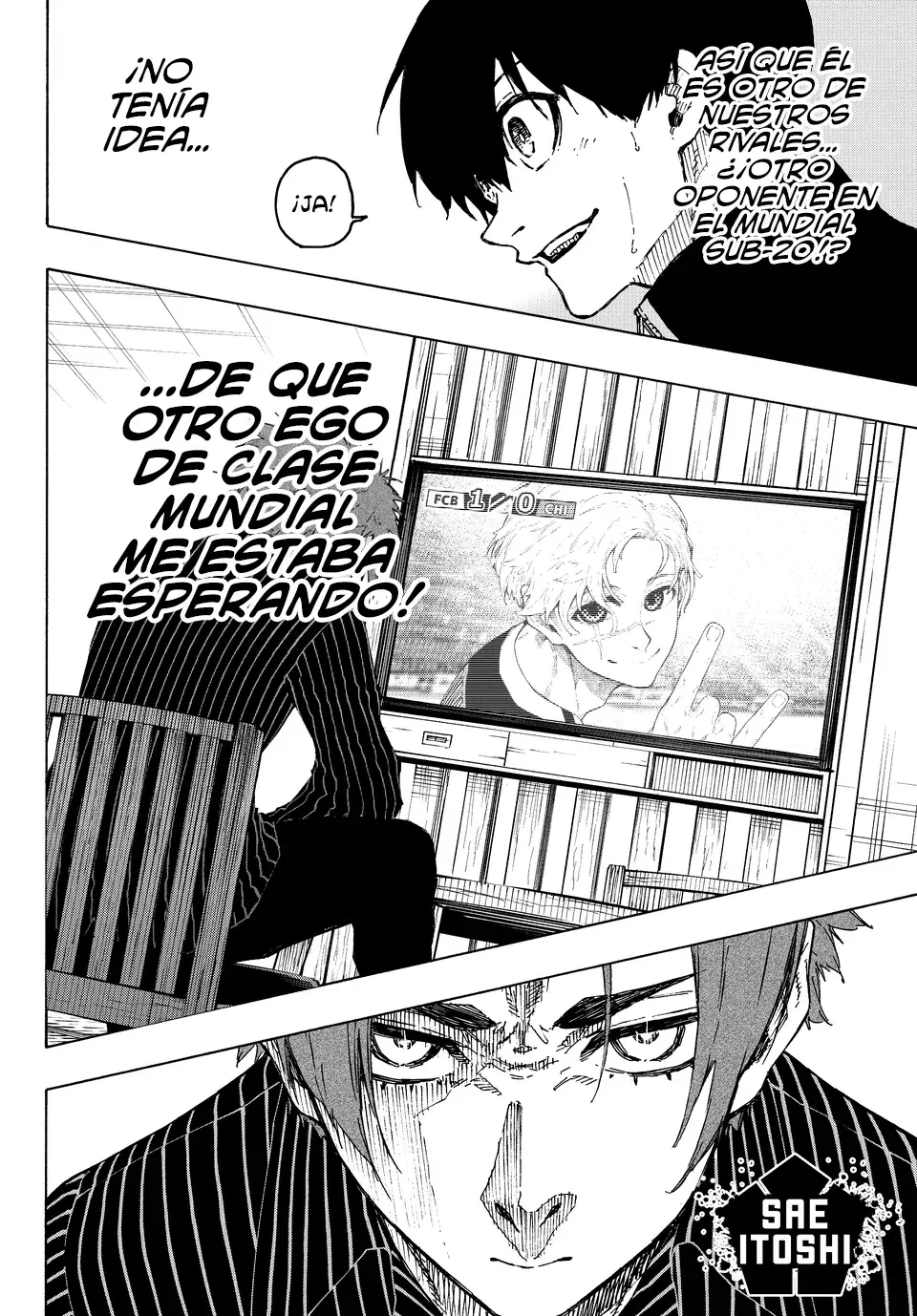 Blue Lock Capítulo 307 - Página 23 en español