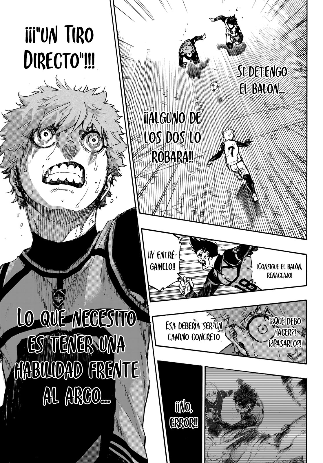 Blue Lock Capítulo 54 - Página 8 en español