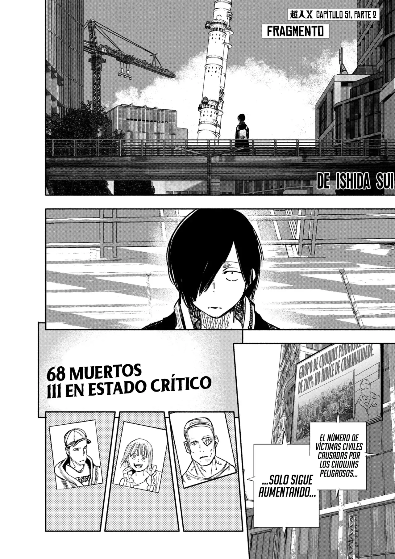 Choujin X Capítulo 51.5 - Página 4 en español