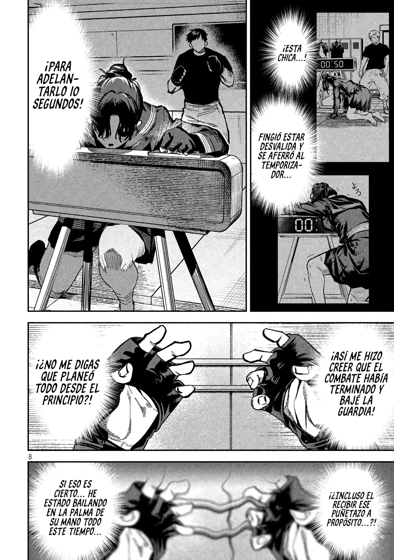 Bouryoku Banzai Capítulo 14 - Página 10 en español