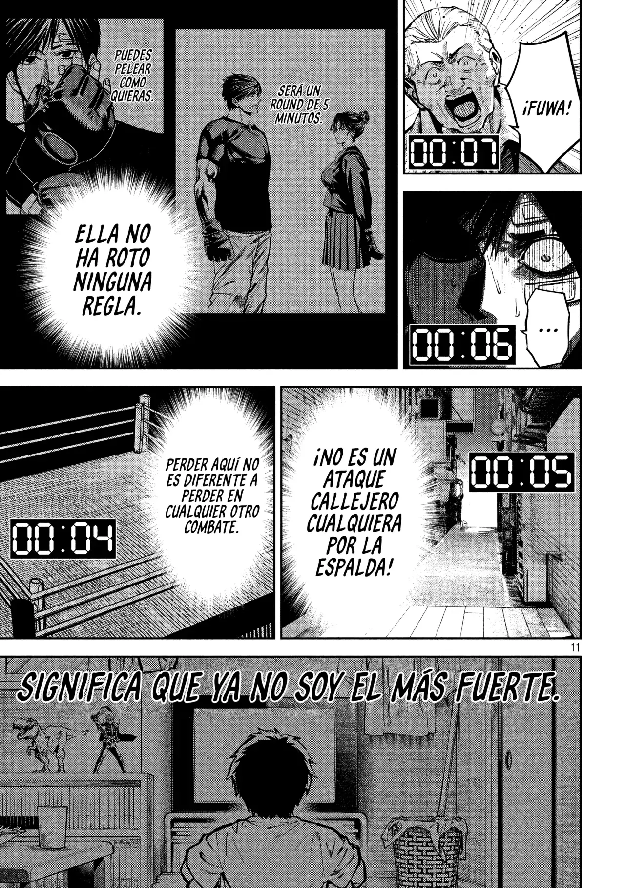 Bouryoku Banzai Capítulo 14 - Página 13 en español