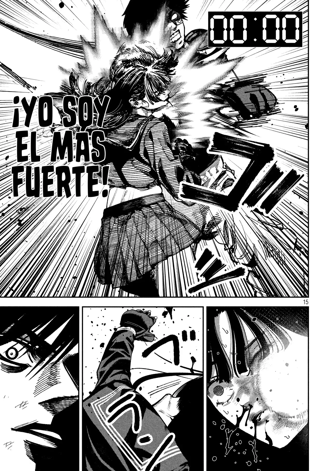 Bouryoku Banzai Capítulo 14 - Página 17 en español