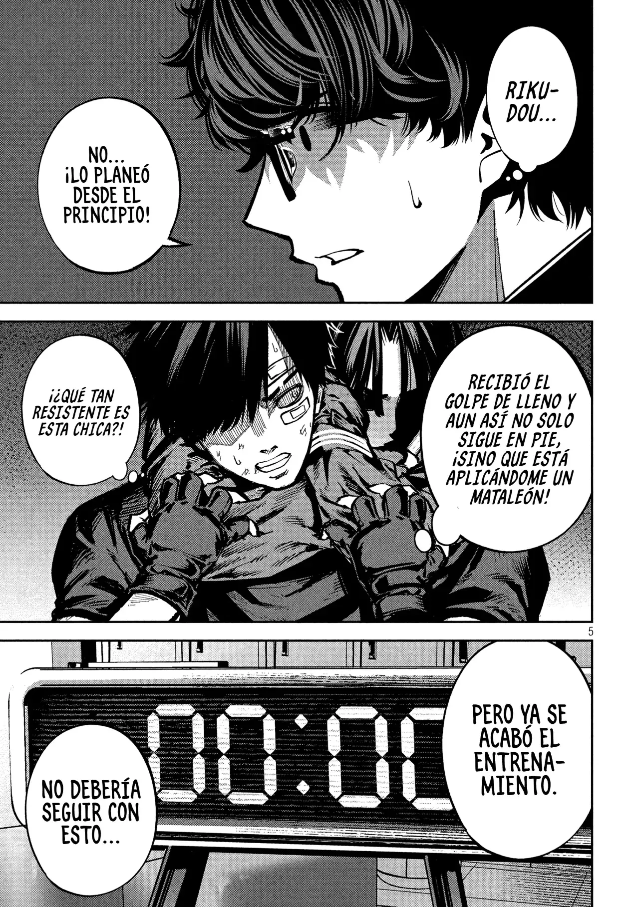 Bouryoku Banzai Capítulo 14 - Página 7 en español