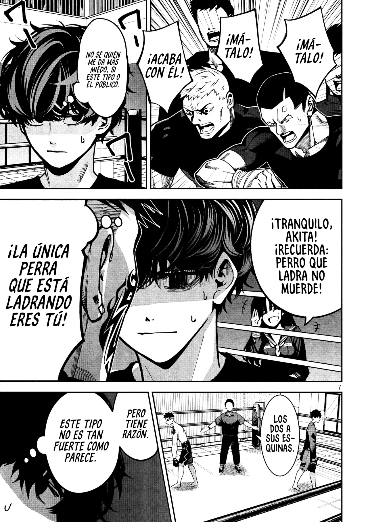 Bouryoku Banzai Capítulo 17 - Página 10 en español