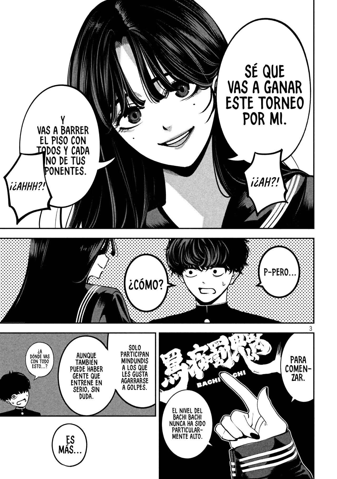 Bouryoku Banzai Capítulo 17 - Página 6 en español