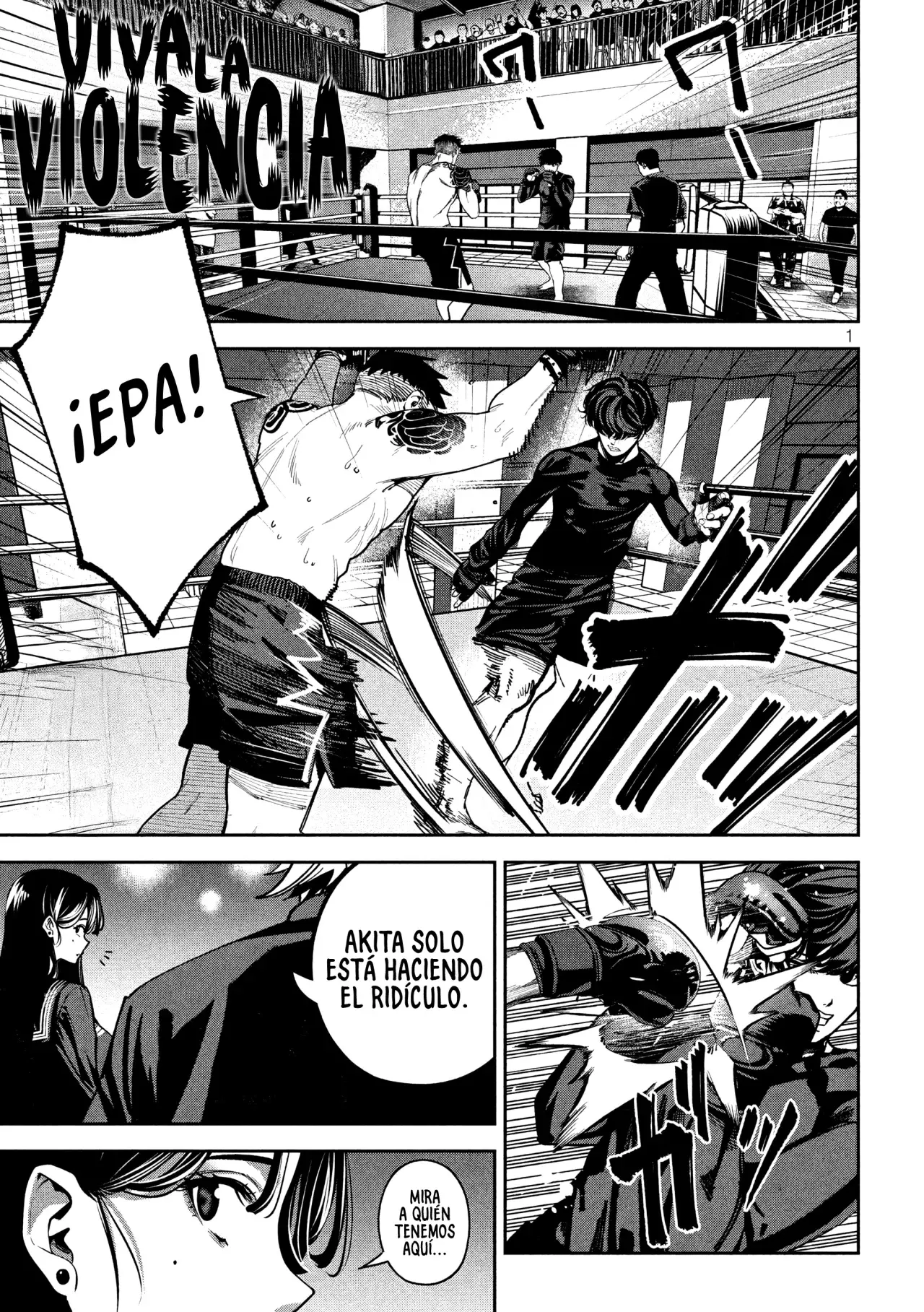Bouryoku Banzai Capítulo 18 - Página 4 en español