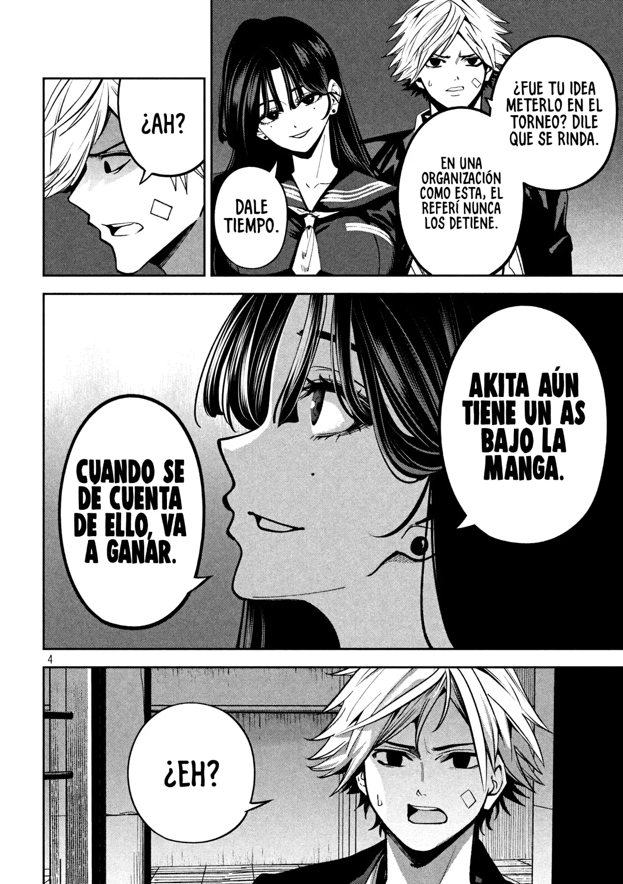 Bouryoku Banzai Capítulo 18 - Página 7 en español