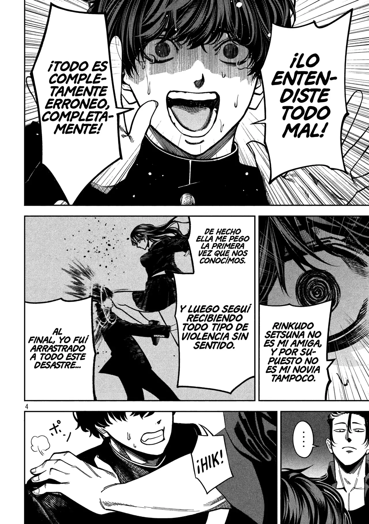 Bouryoku Banzai Capítulo 4 - Página 7 en español