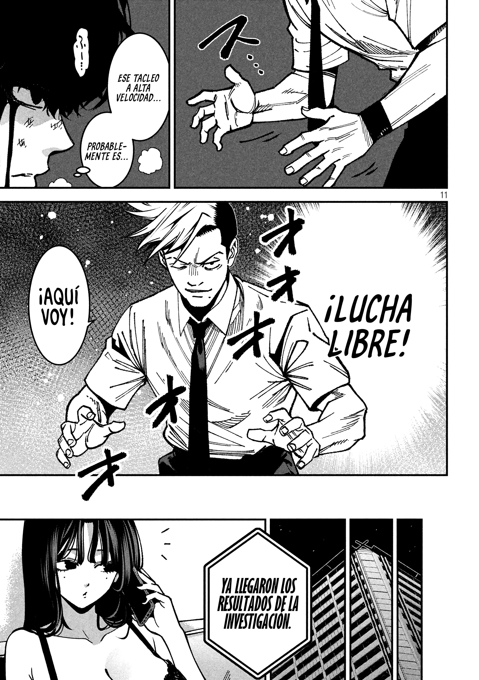 Bouryoku Banzai Capítulo 50 - Página 10 en español