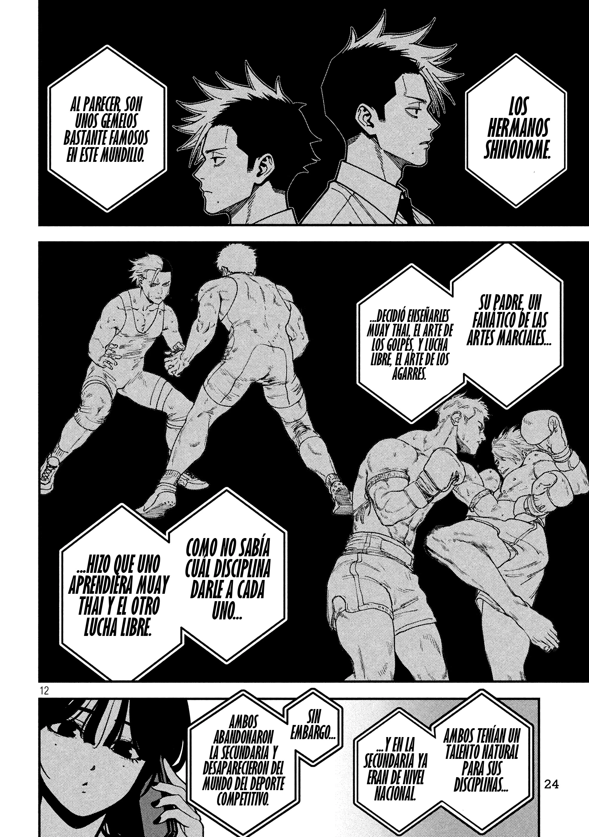 Bouryoku Banzai Capítulo 50 - Página 11 en español