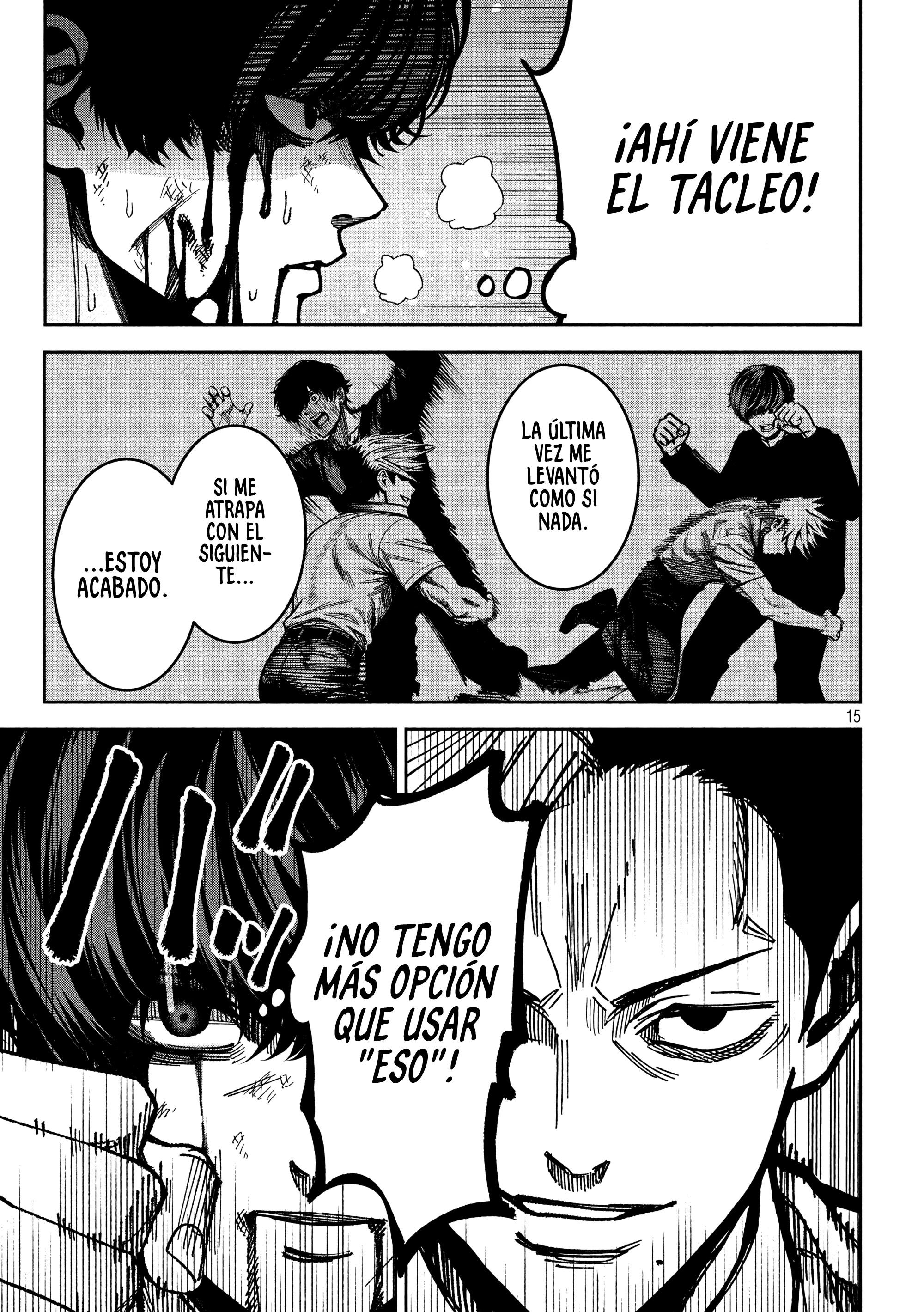 Bouryoku Banzai Capítulo 50 - Página 14 en español