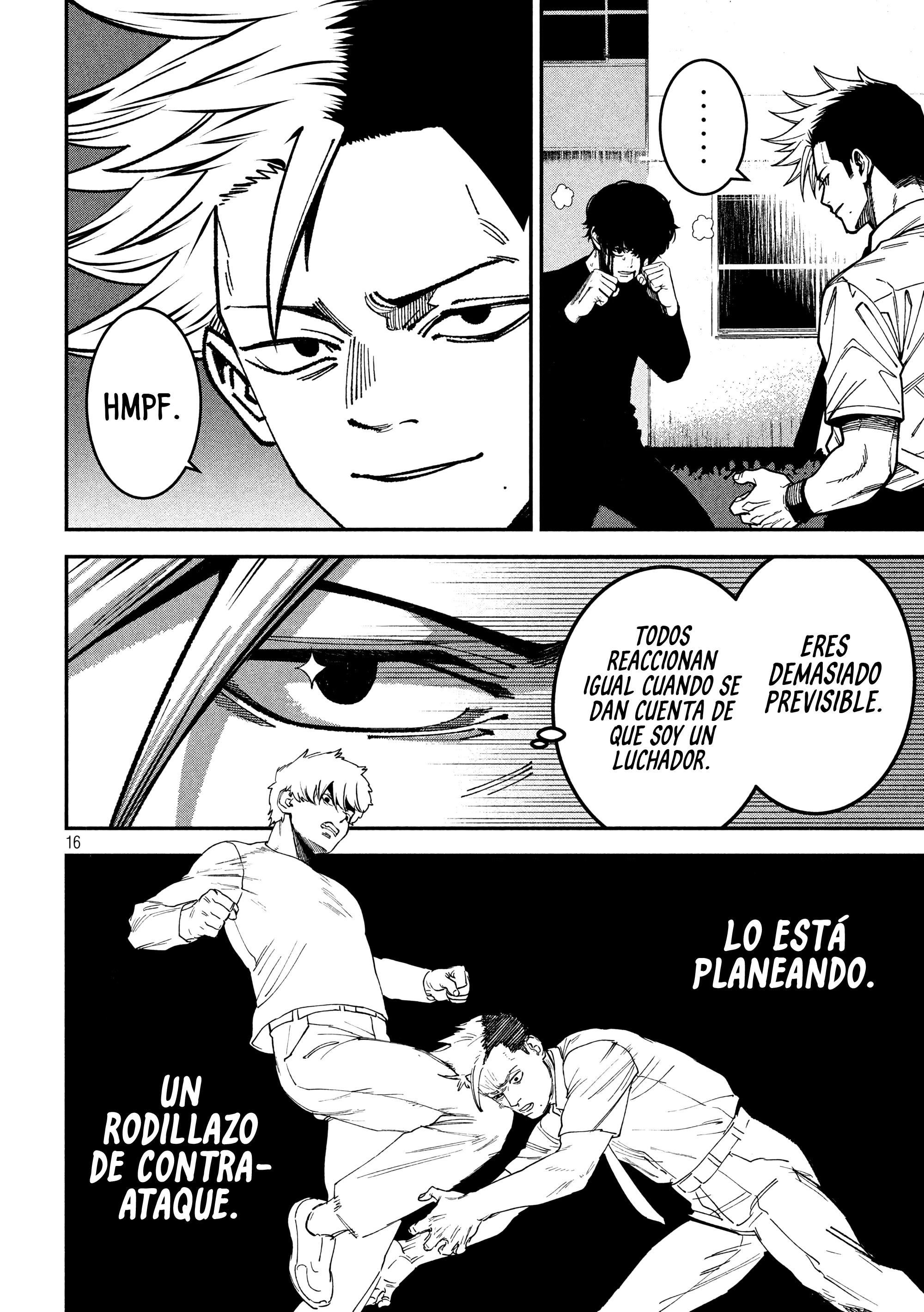 Bouryoku Banzai Capítulo 50 - Página 15 en español