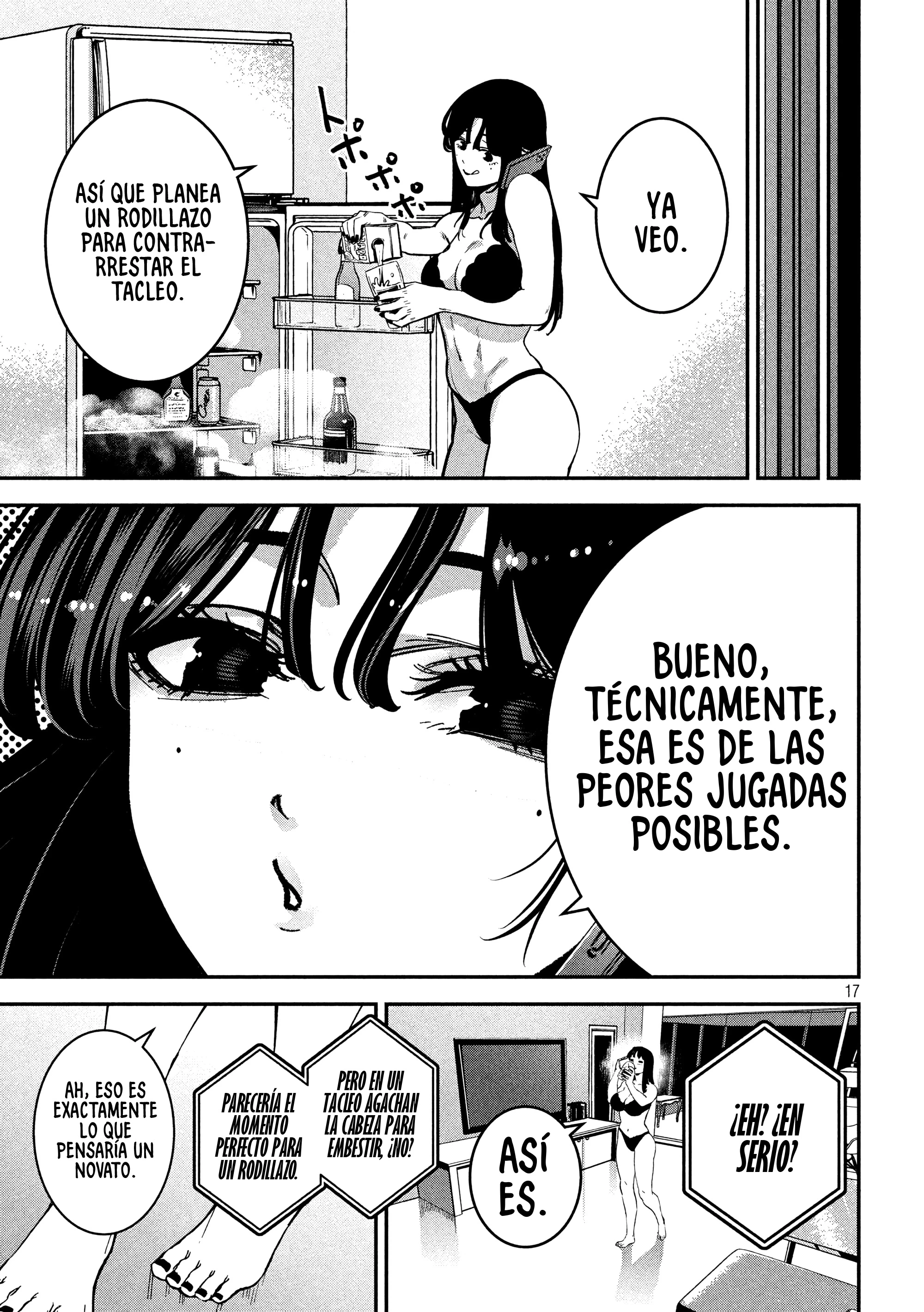 Bouryoku Banzai Capítulo 50 - Página 16 en español