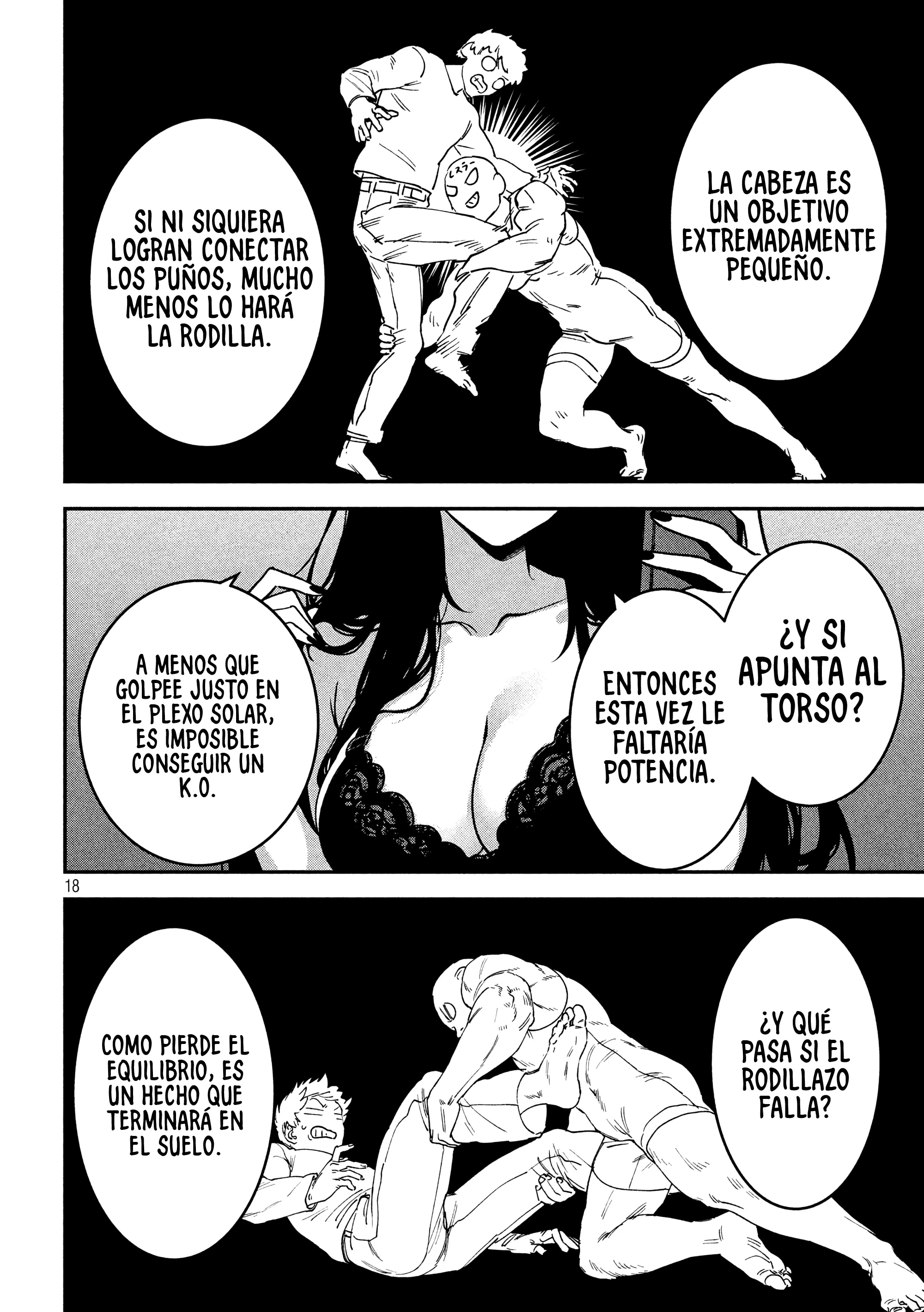 Bouryoku Banzai Capítulo 50 - Página 17 en español