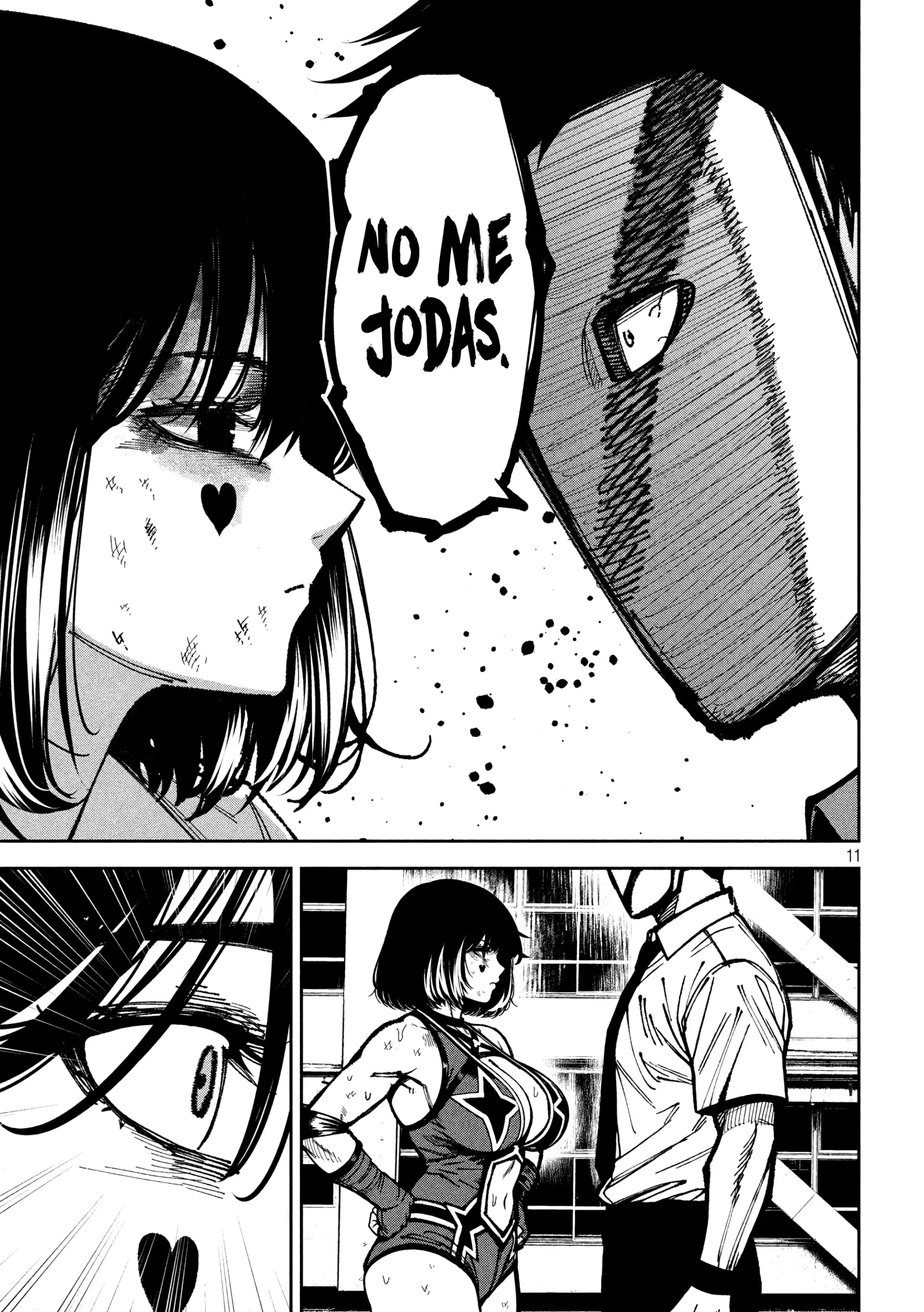 Bouryoku Banzai Capítulo 53 - Página 12 en español
