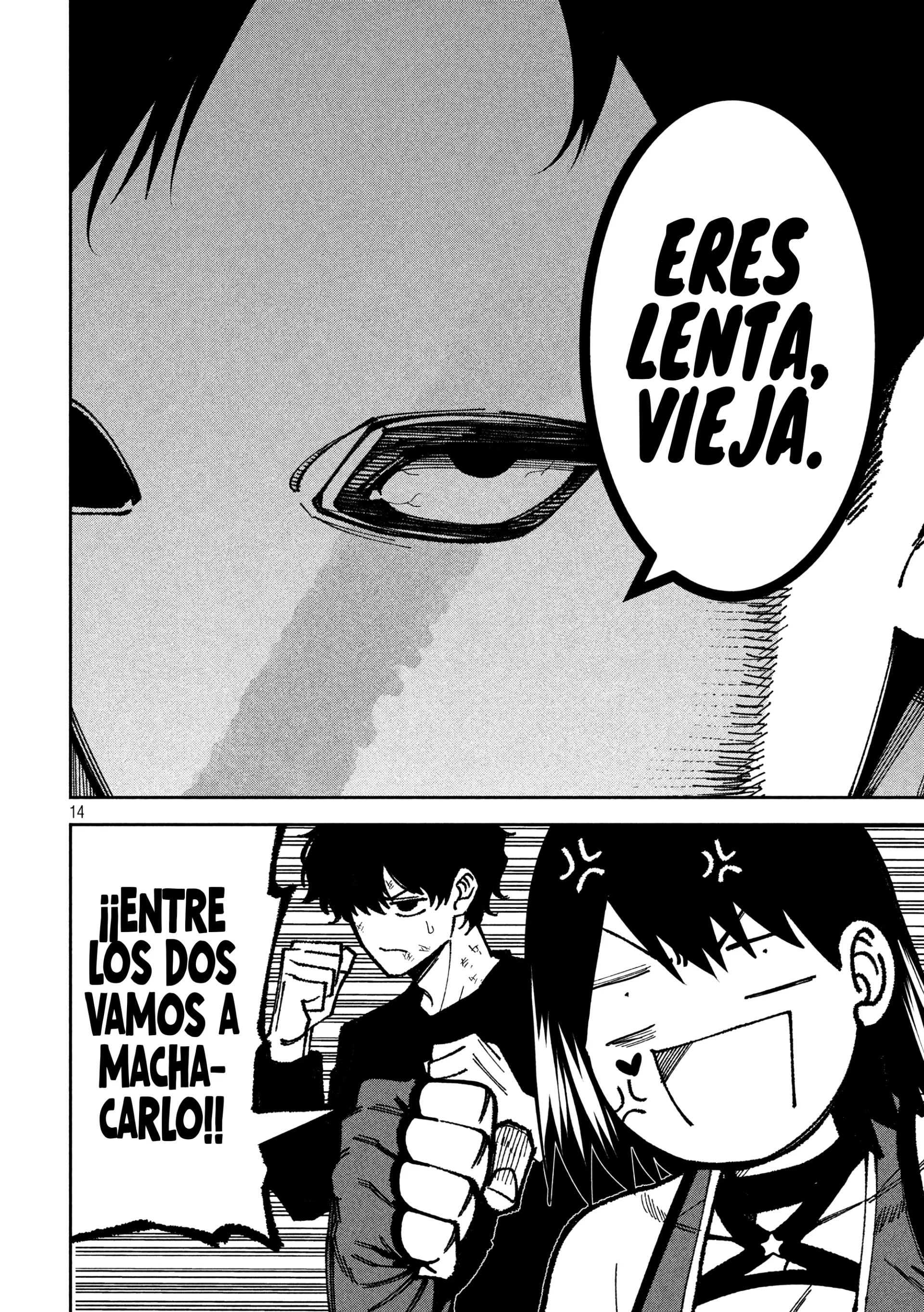 Bouryoku Banzai Capítulo 53 - Página 15 en español