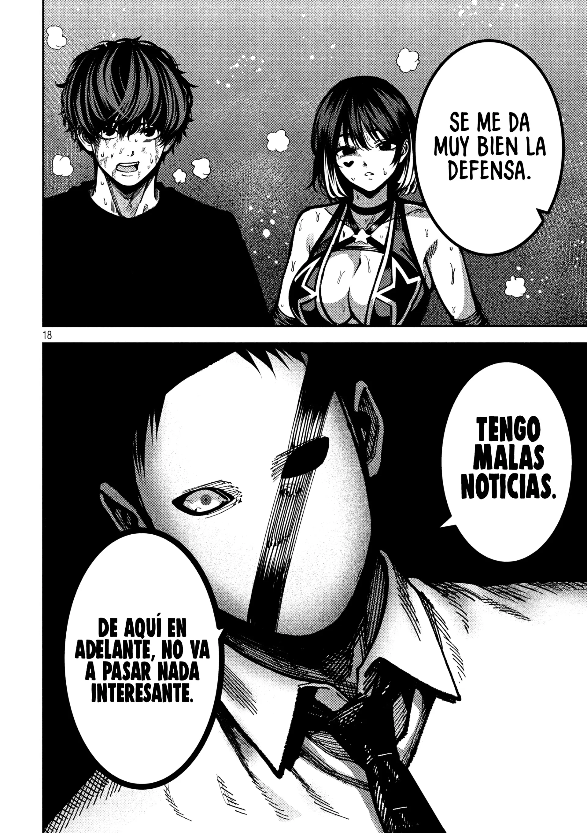 Bouryoku Banzai Capítulo 53 - Página 19 en español