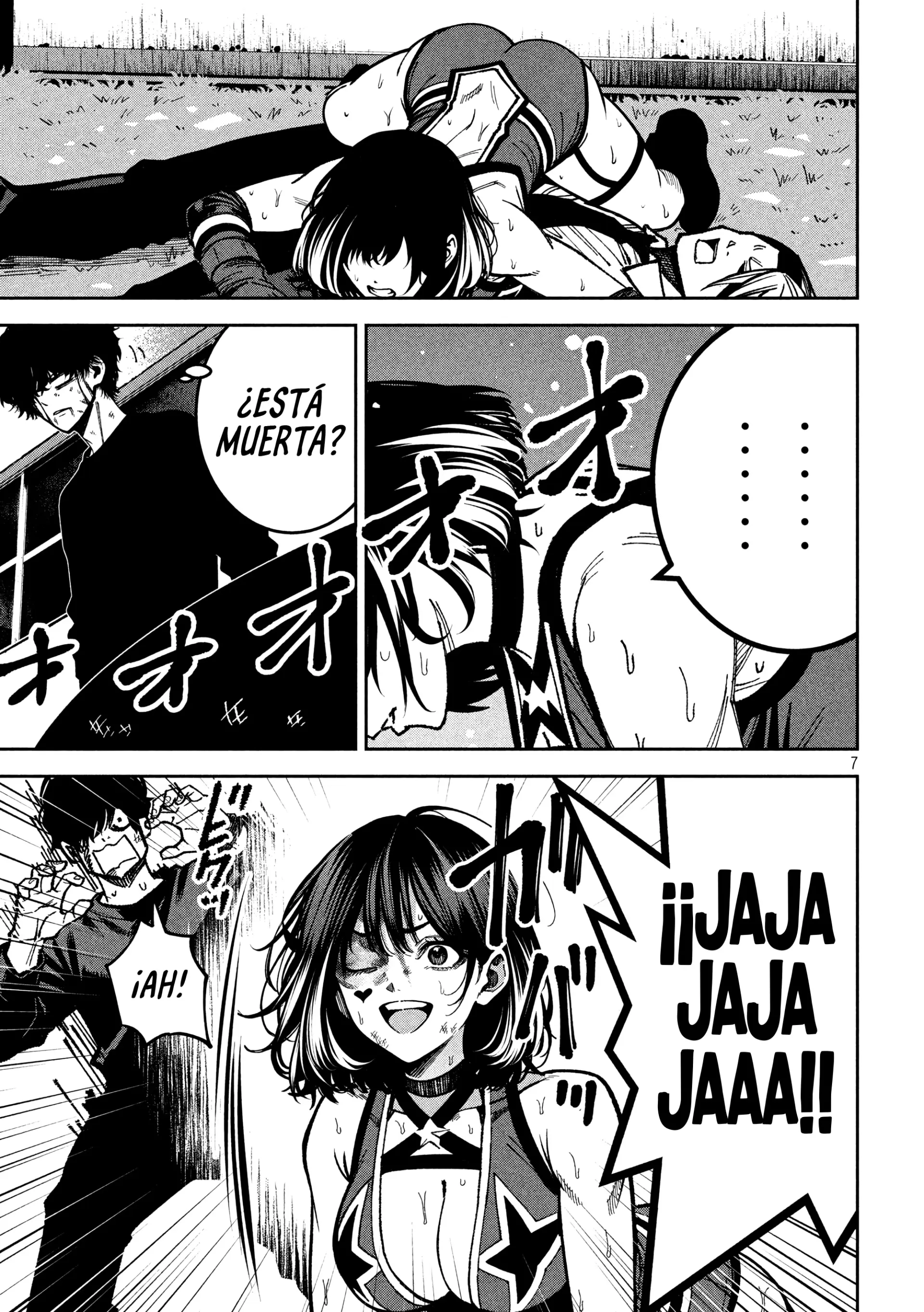 Bouryoku Banzai Capítulo 53 - Página 8 en español