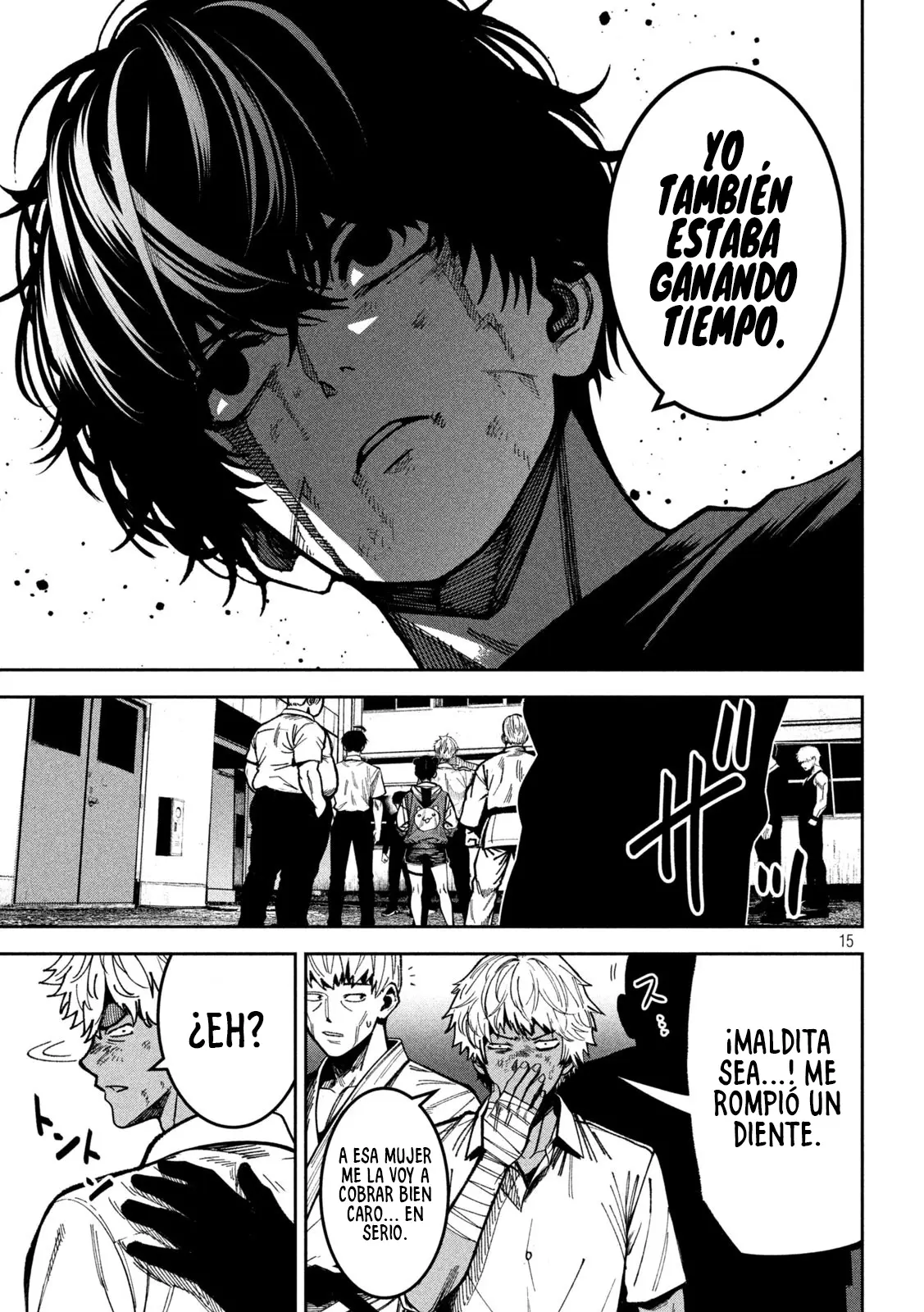 Bouryoku Banzai Capítulo 54 - Página 16 en español
