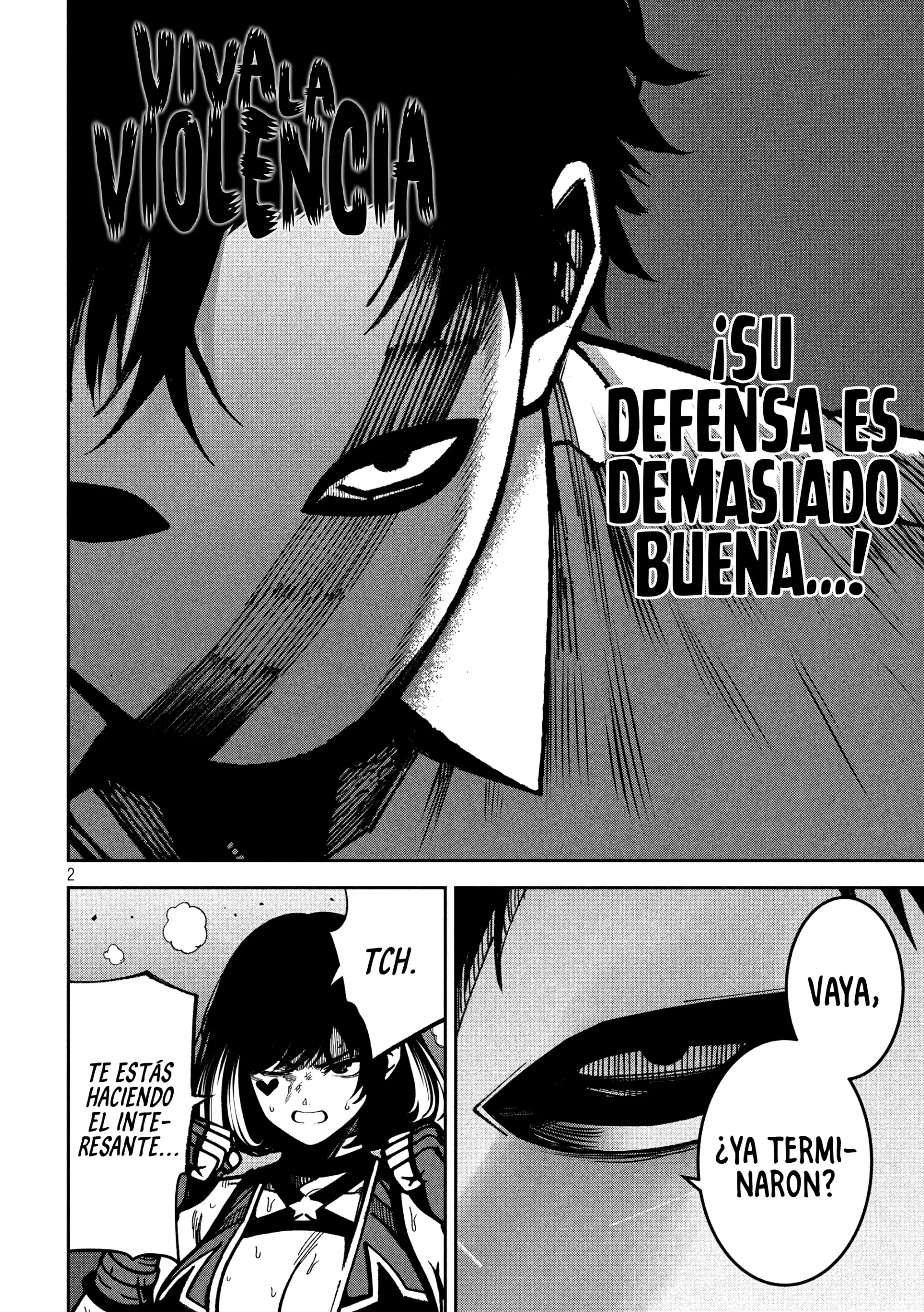 Bouryoku Banzai Capítulo 54 - Página 3 en español