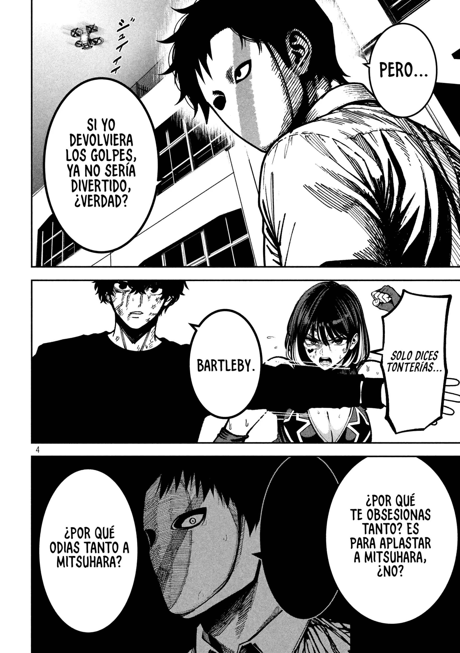 Bouryoku Banzai Capítulo 54 - Página 5 en español